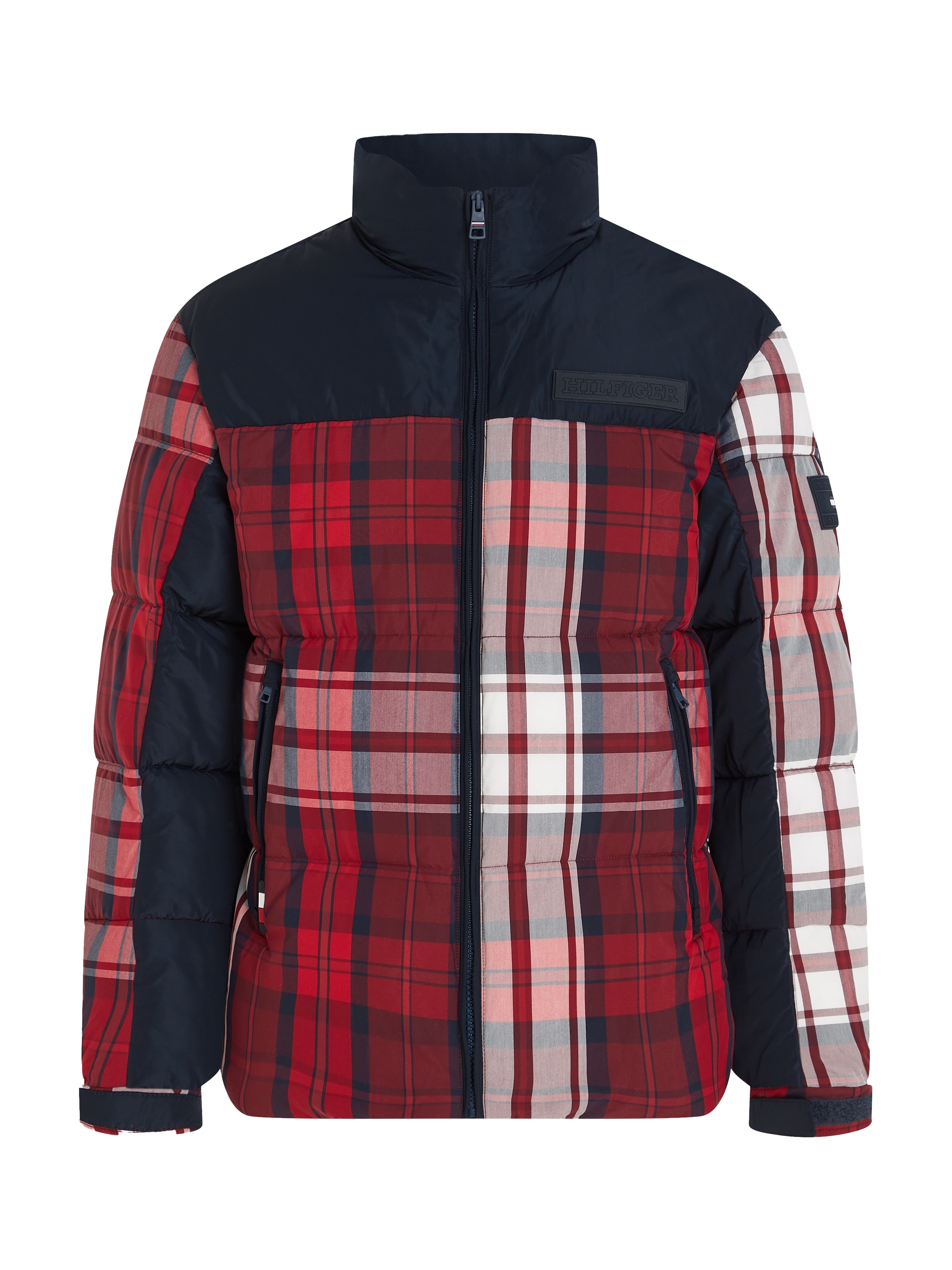 Tommy Hilfiger Steppjacke »EW YORK CHECK PUFFER JACKET,«