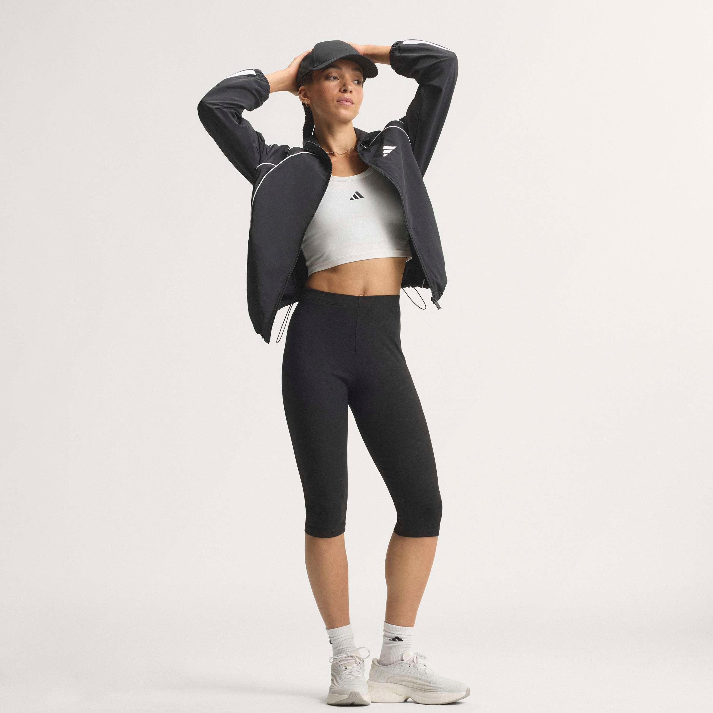 adidas Sportswear Sweatjacke »ICONIC, GEWEBT, 3-STREIFEN«