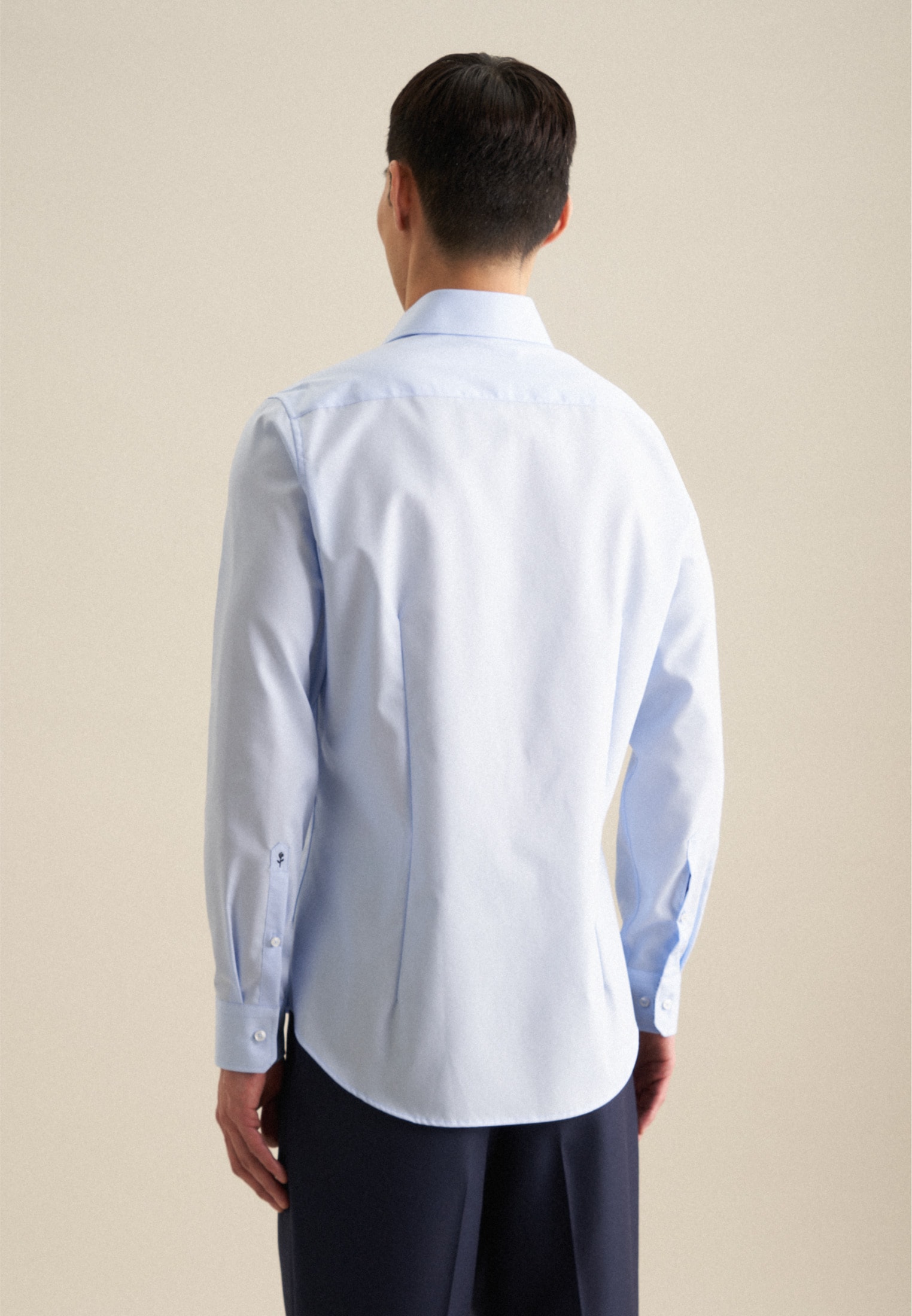 seidensticker Businesshemd »Schwarze Rose« Slim 1/1 Kentkragen Uni