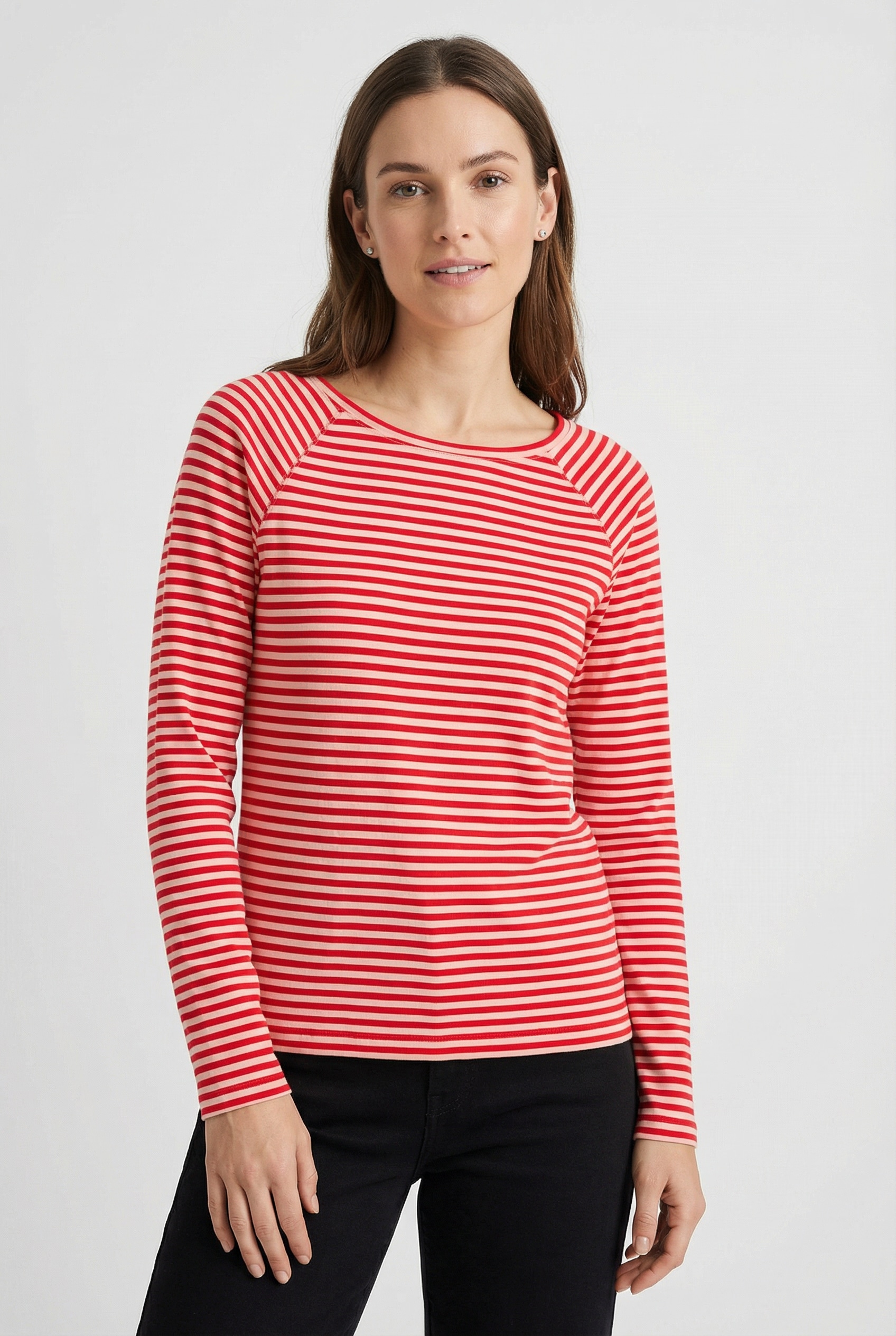 Image of Marc OPolo DENIM Longsleeve relaxed fit aus Loose Knit Jersey