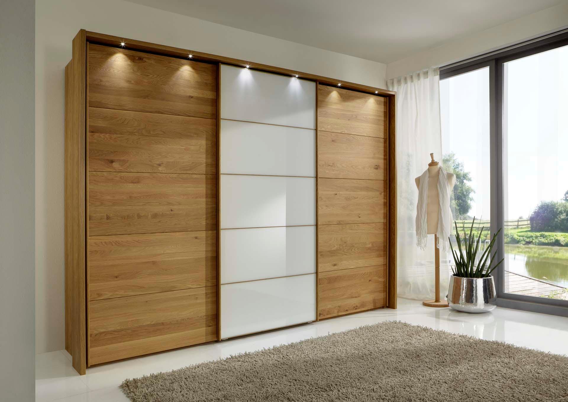 Image of WIEMANN Schwebetürenschrank »Kufstein«, mit Glas bei Ackermann Versand Schweiz