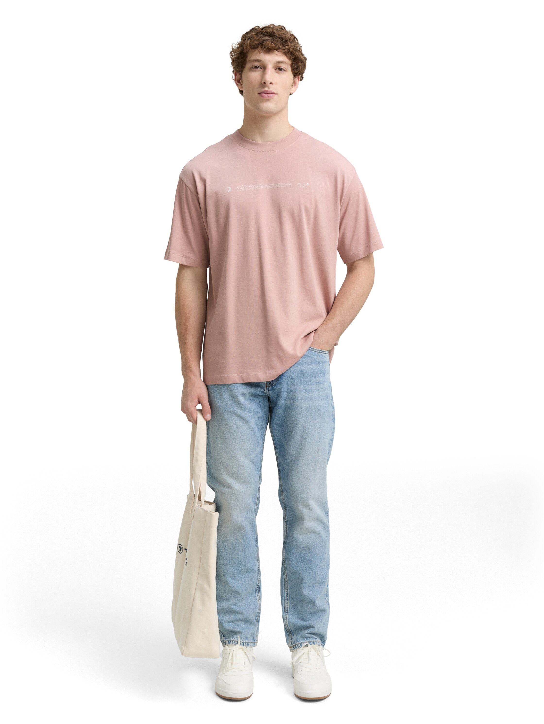 TOM TAILOR Denim T-Shirt, mit Schriftzug