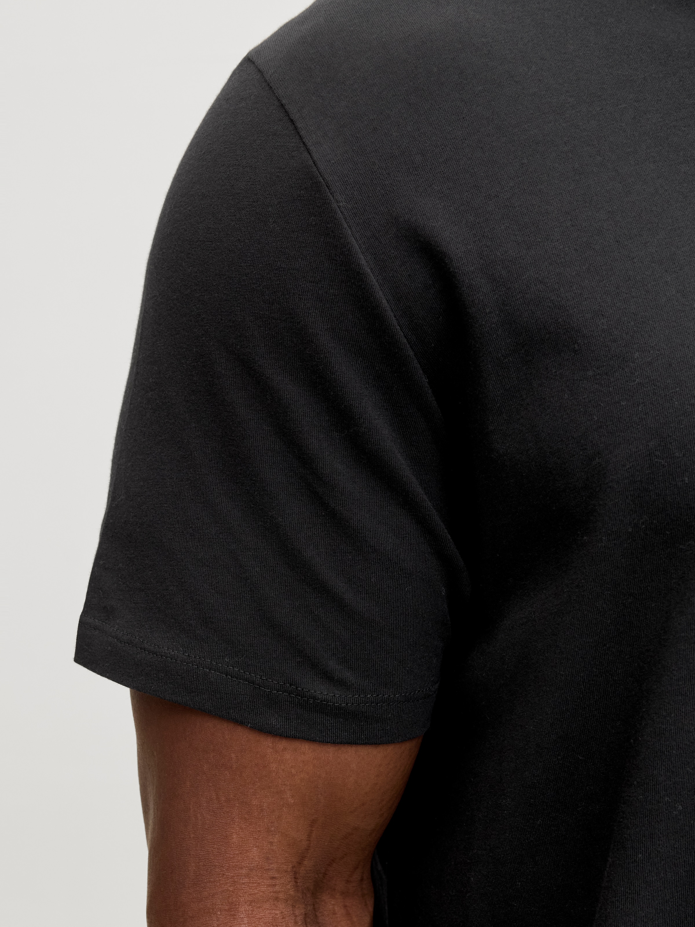 Jack & Jones PlusSize Rundhalsshirt »JJRAIN TEE SS CREW NECK PLS«