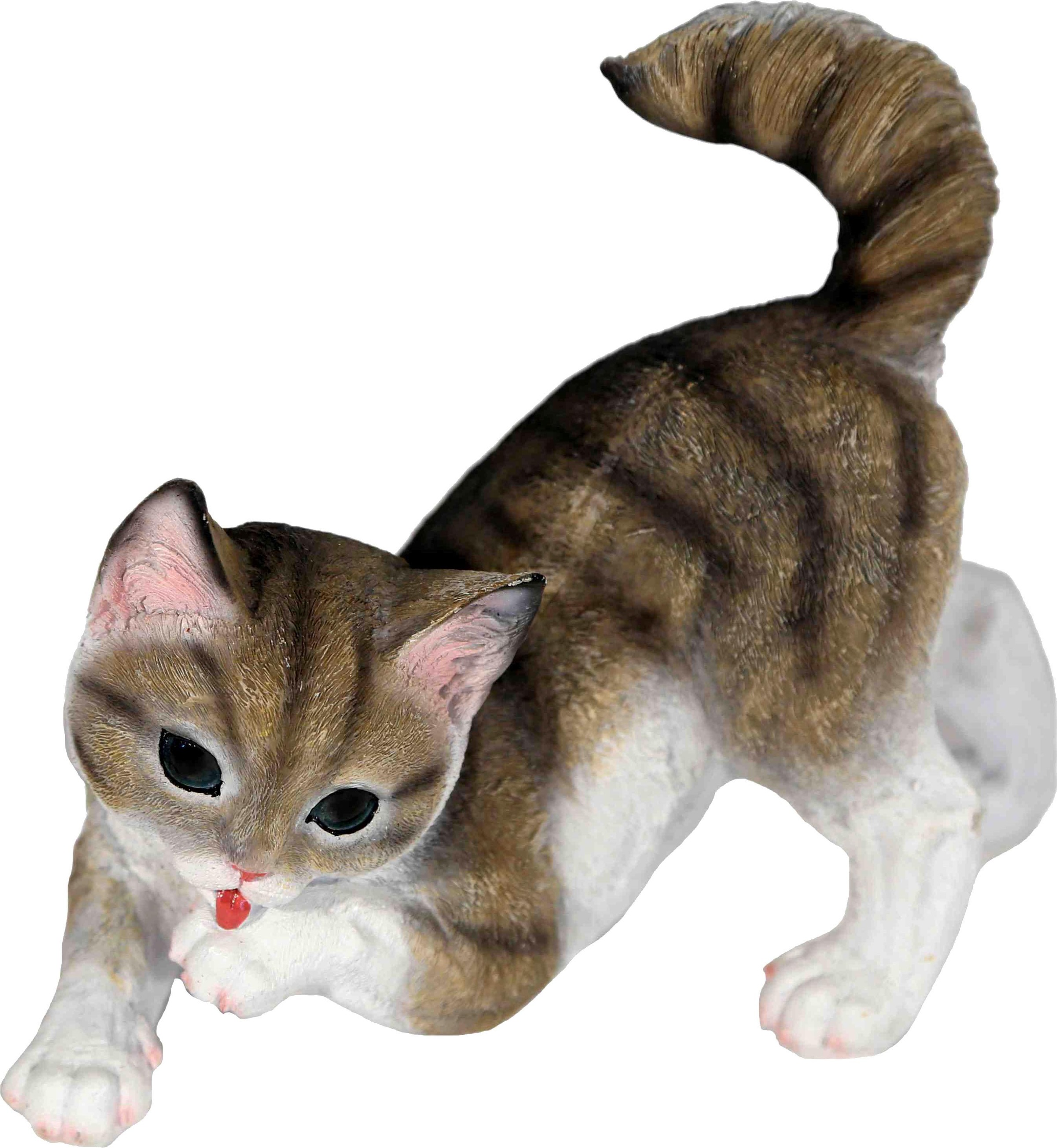 Image of Casa Collection by Jänig Tierfigur »Katze grau, schwarz gestreift« bei Ackermann Versand Schweiz