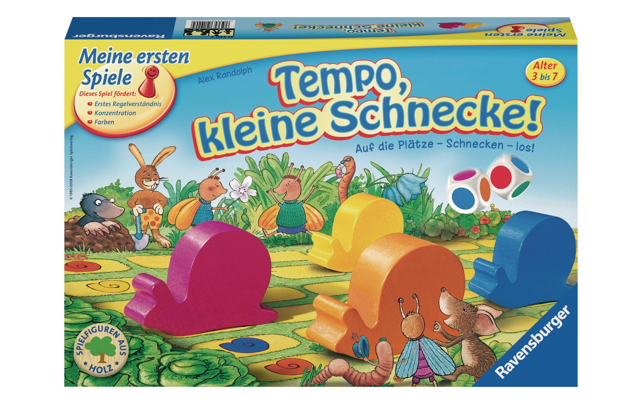 Ravensburger Spiel »Auf die Plätze - Schnecken - los!«