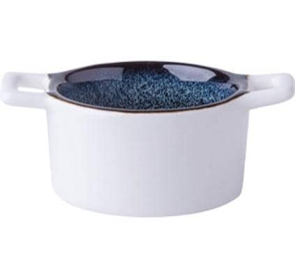 Image of Dessertschale "Lunasol Gaya Atelier Night Sky 6 Stück Ø 6 cm" aus Porzellan Spülmaschinenfest