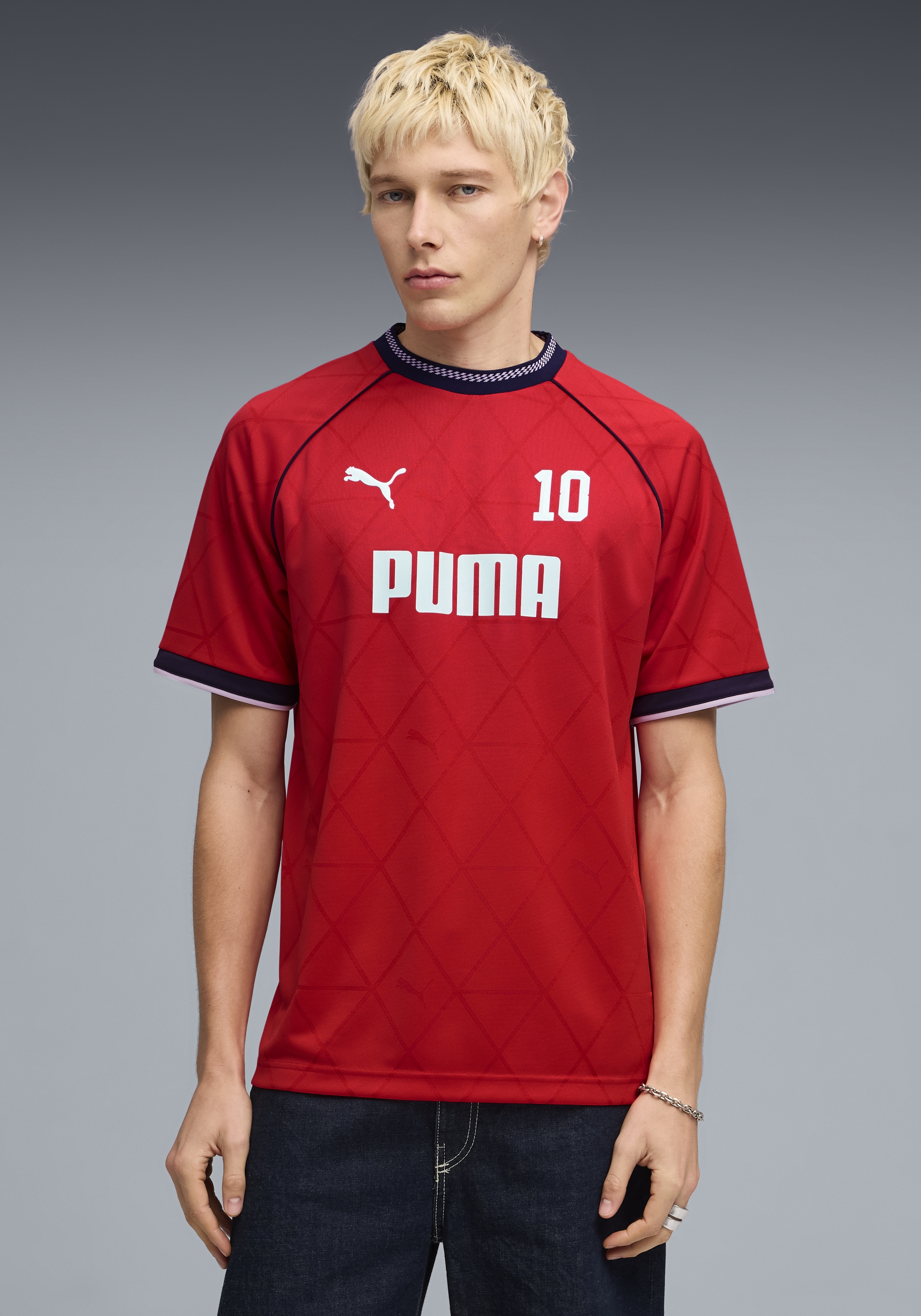 Image of PUMA T-Shirt "SPORT PINNACLE FOOTBALL JERSEY" atmungsaktives Material, mit DryCELL-Technologie