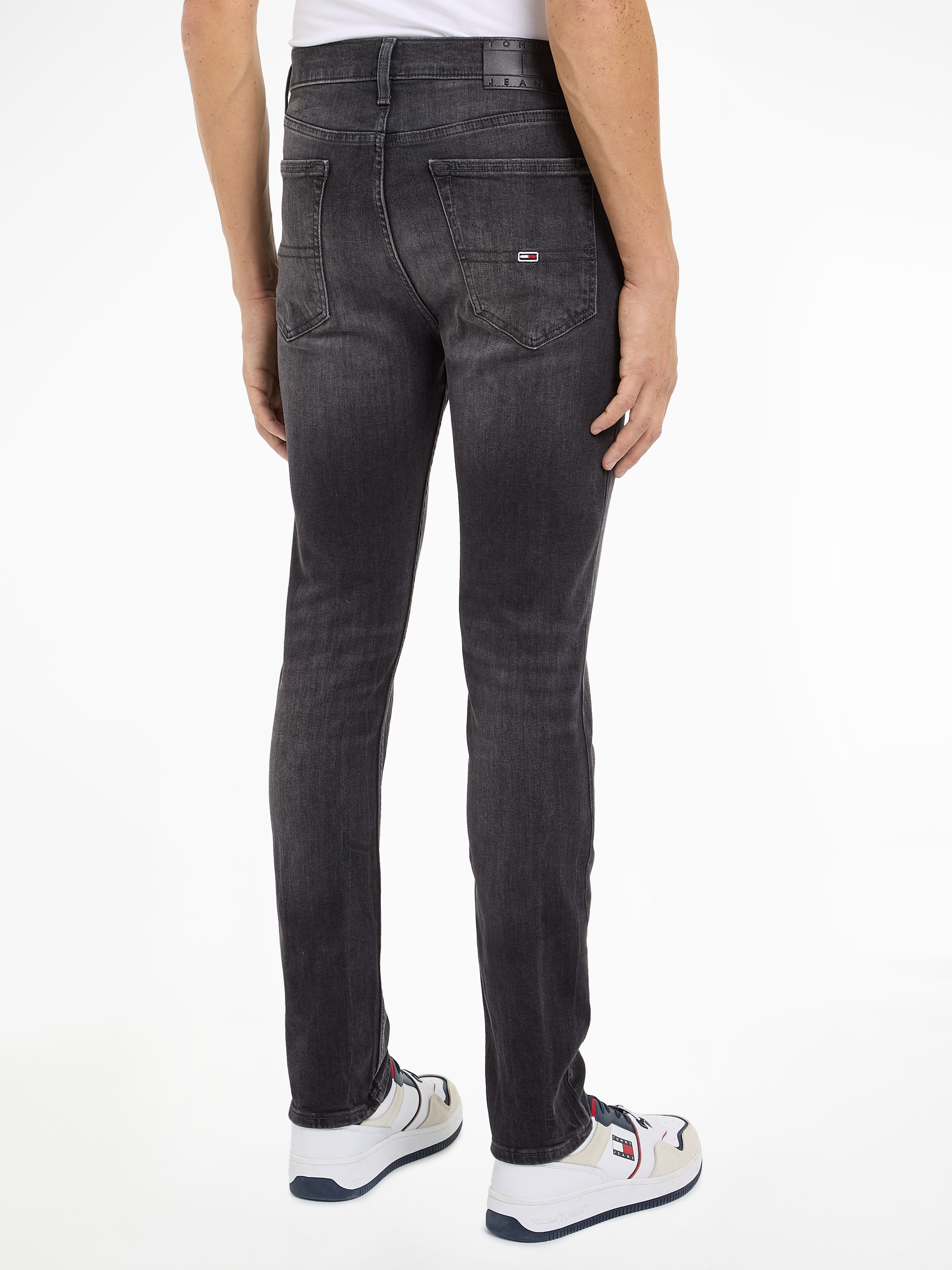 Tommy Jeans Skinny-fit-Jeans »SIMON SKNY«, mit Logoprägung