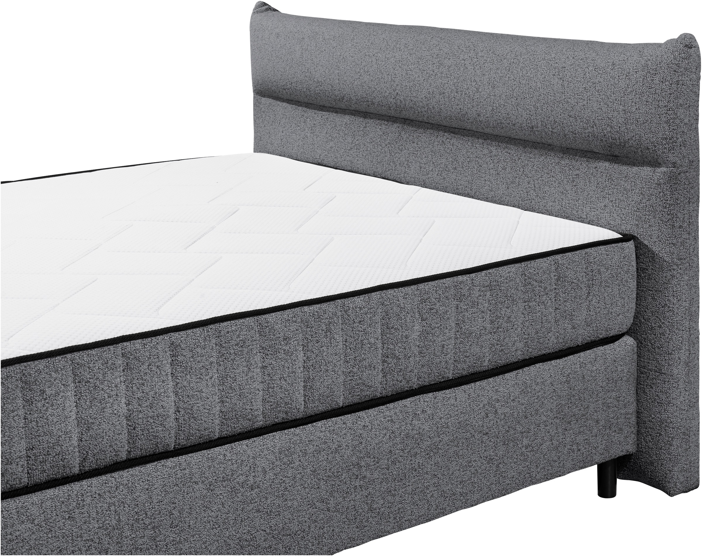 ED EXCITING DESIGN Boxspringbett »Vlieland« Premium 9-Zonen-Tonnentaschenfederkern Duo-Matratze mit Kokosmatte