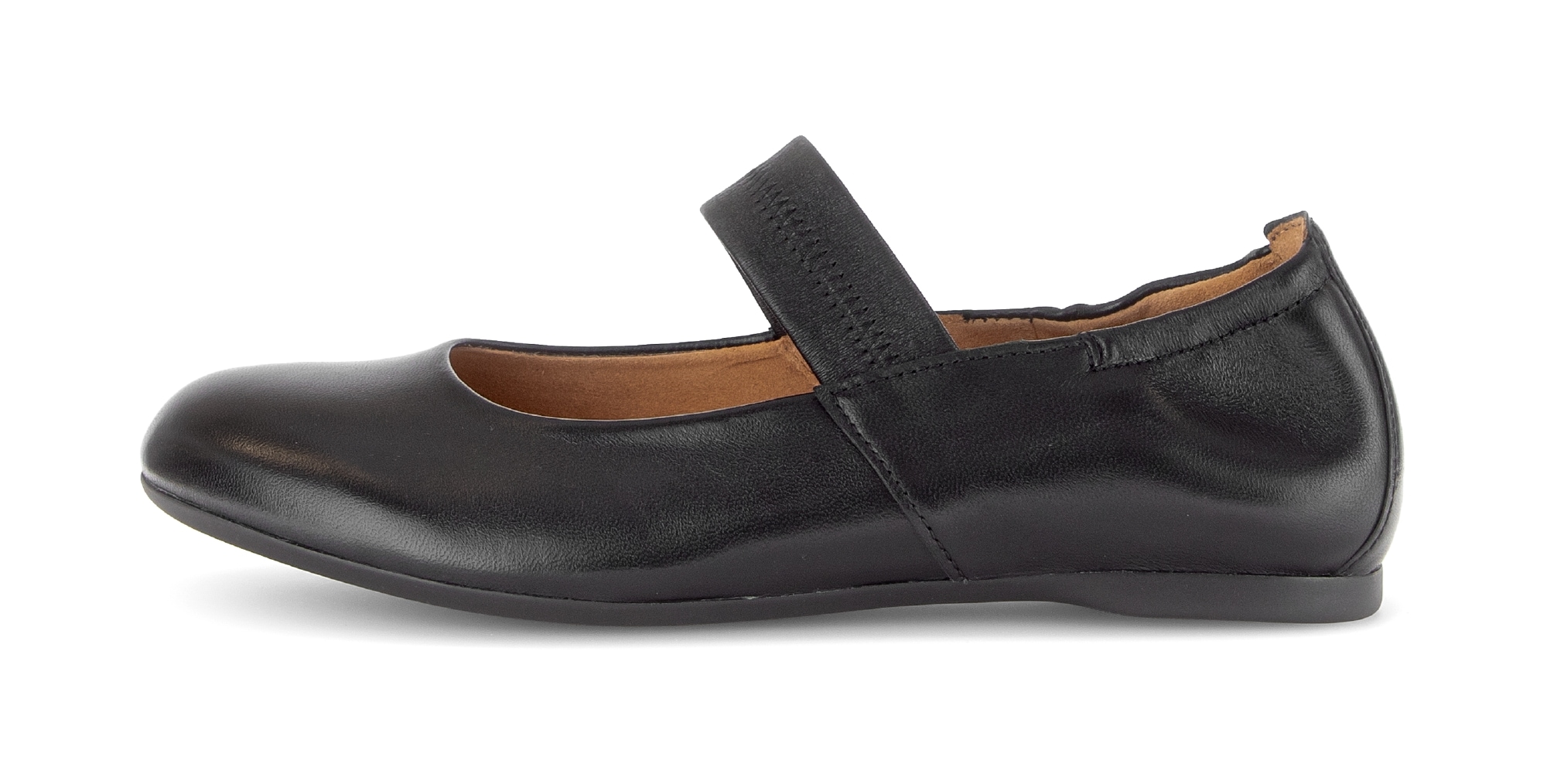 Gabor Riemchenballerina  Businessschuh, Flats mit Gummizugverschluss