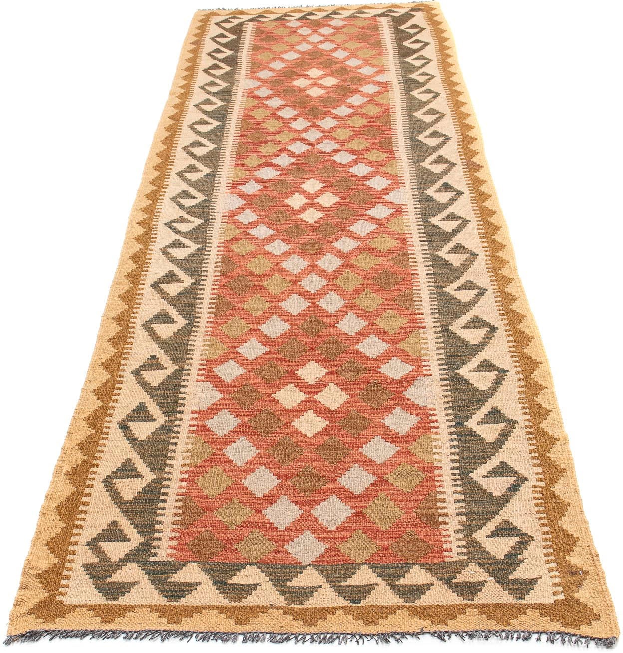 Image of morgenland Läufer »Kelim Maimene Medaillon 284 x 79 cm«, rechteckig, 0,5 mm Höhe, Wendeteppich bei Ackermann Versand Schweiz