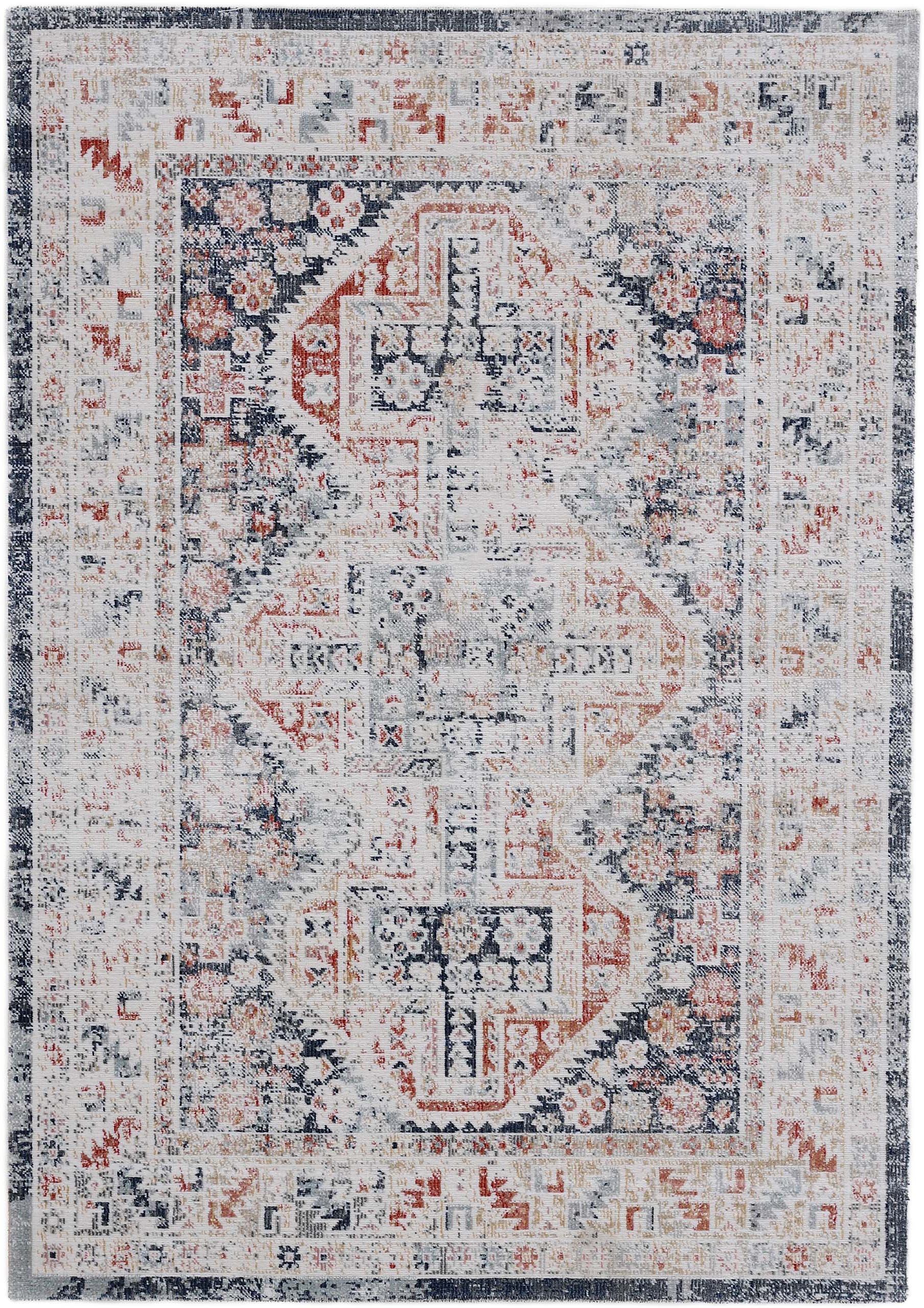 Image of carpetfine Teppich "Rina" rechteckig 3 mm Höhe Orient Vintage Look, Wohnzimmer
