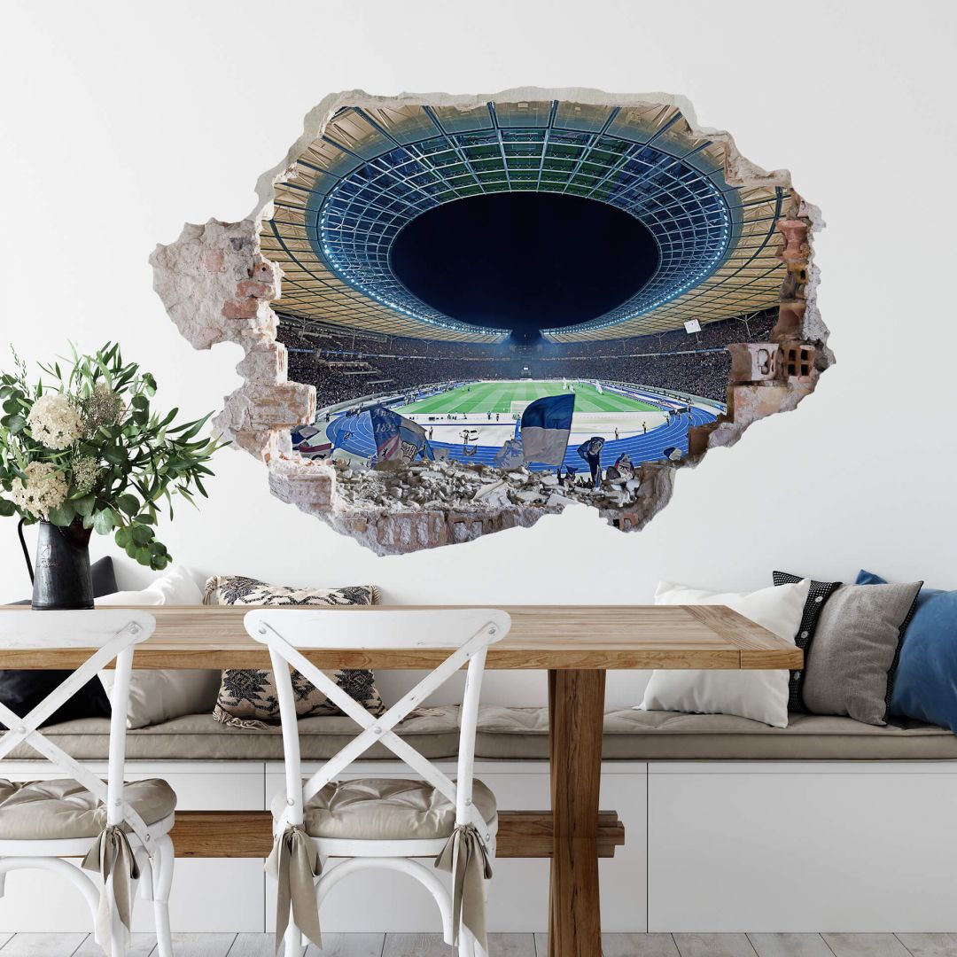 Image of Wall-Art Wandtattoo »Hertha Stadion bei Nacht«, (1 St.) bei Ackermann Versand Schweiz