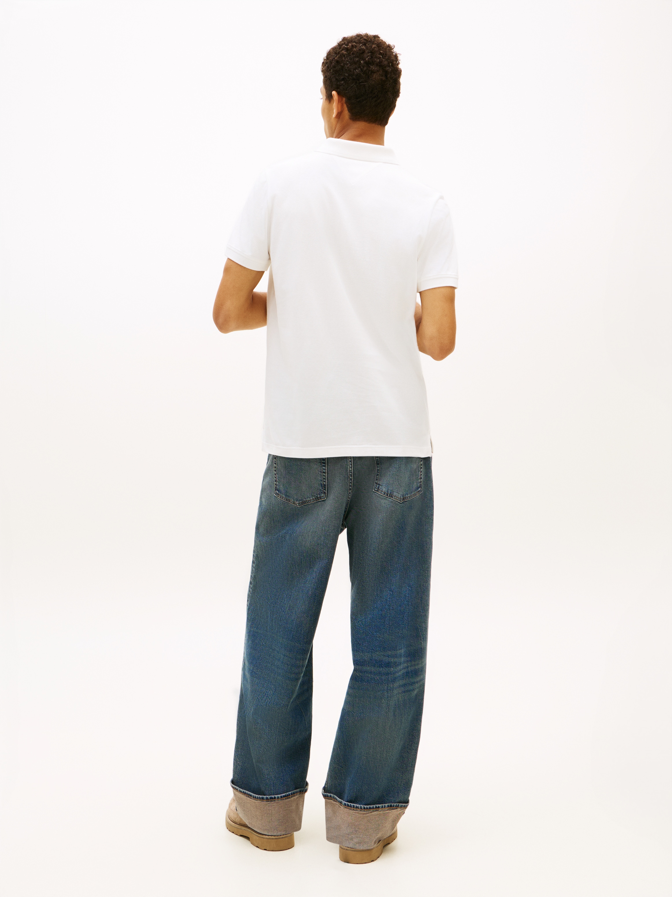 Tommy Jeans Poloshirt »TJM SLIM PLACKET POLO EXT«