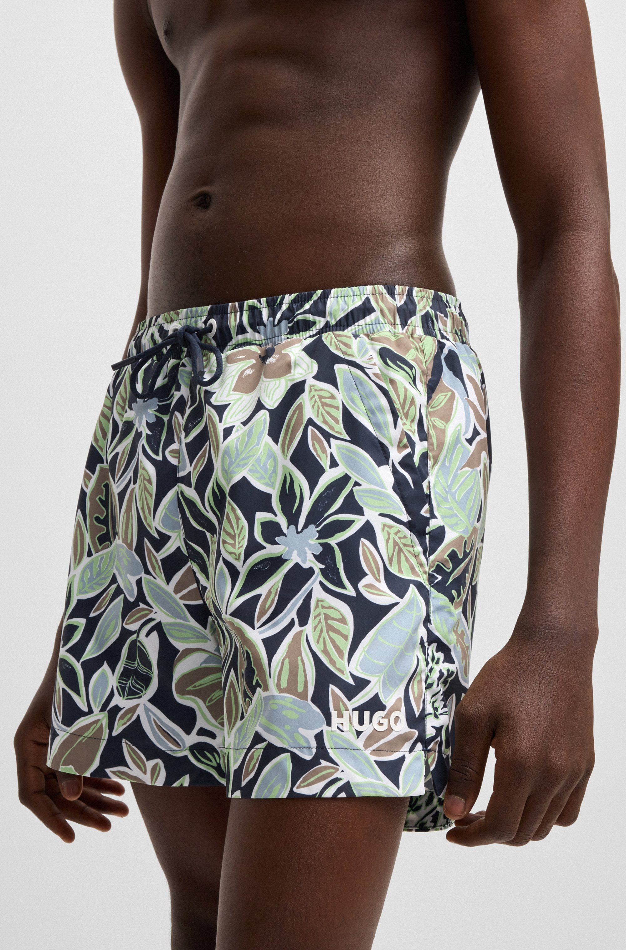 HUGO Underwear Badeshorts »CALALA« mit tropischen Muster