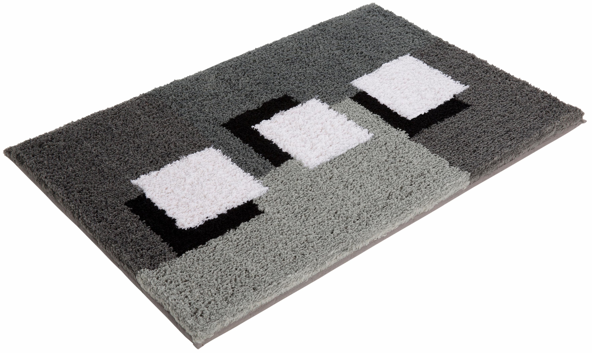 GOODproduct Tapis de bain »Ada, Badvorleger, Badezimmer Teppich« Höhe 21 mm Badteppich, Badematten auch als 3 teiliges Set erhältlich