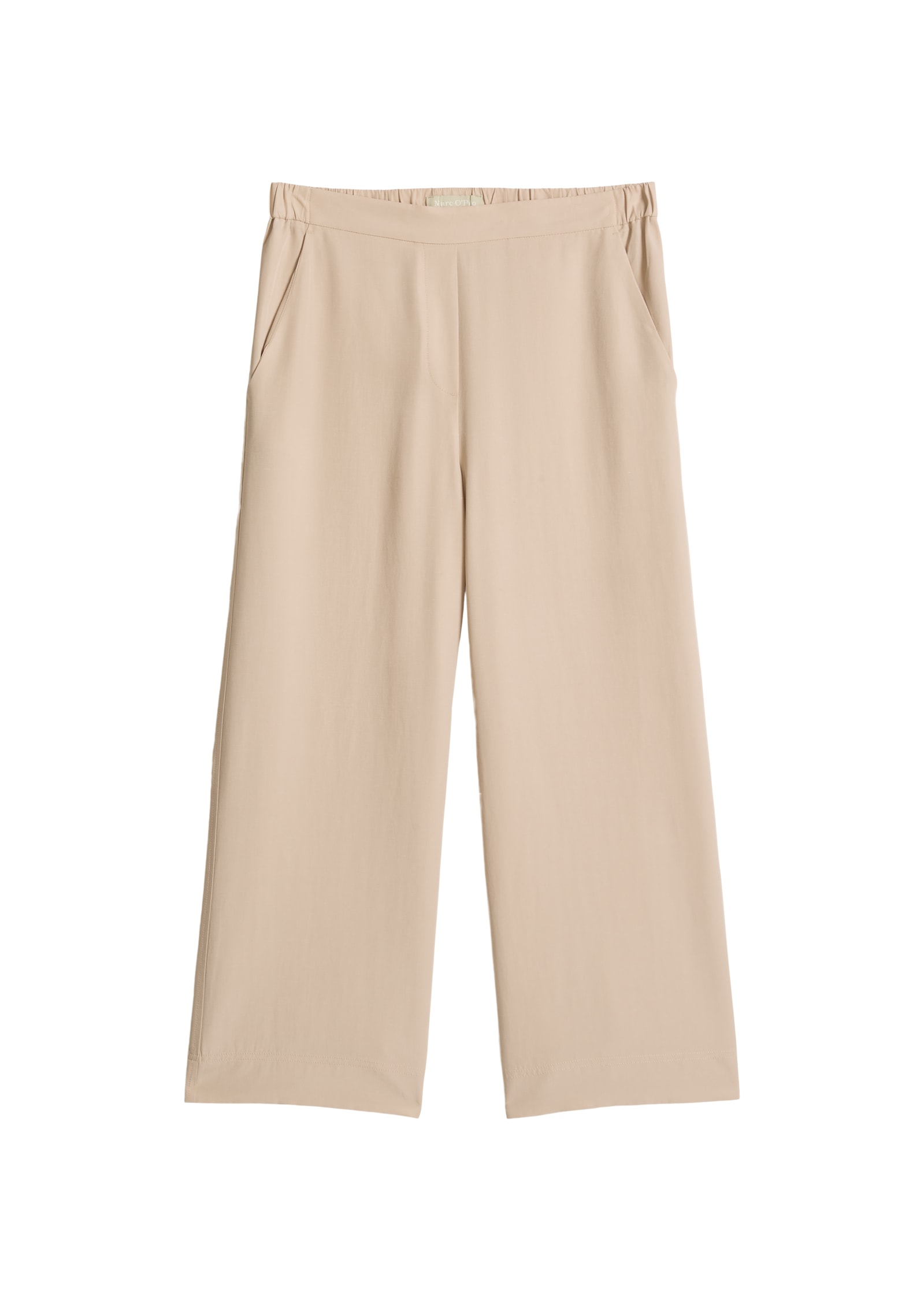 Marc O'Polo Pantalon à taille extensible »MARGO Wide«  Model Margo wide aus Lyocell-Leinen-Mix, elastischer Bund