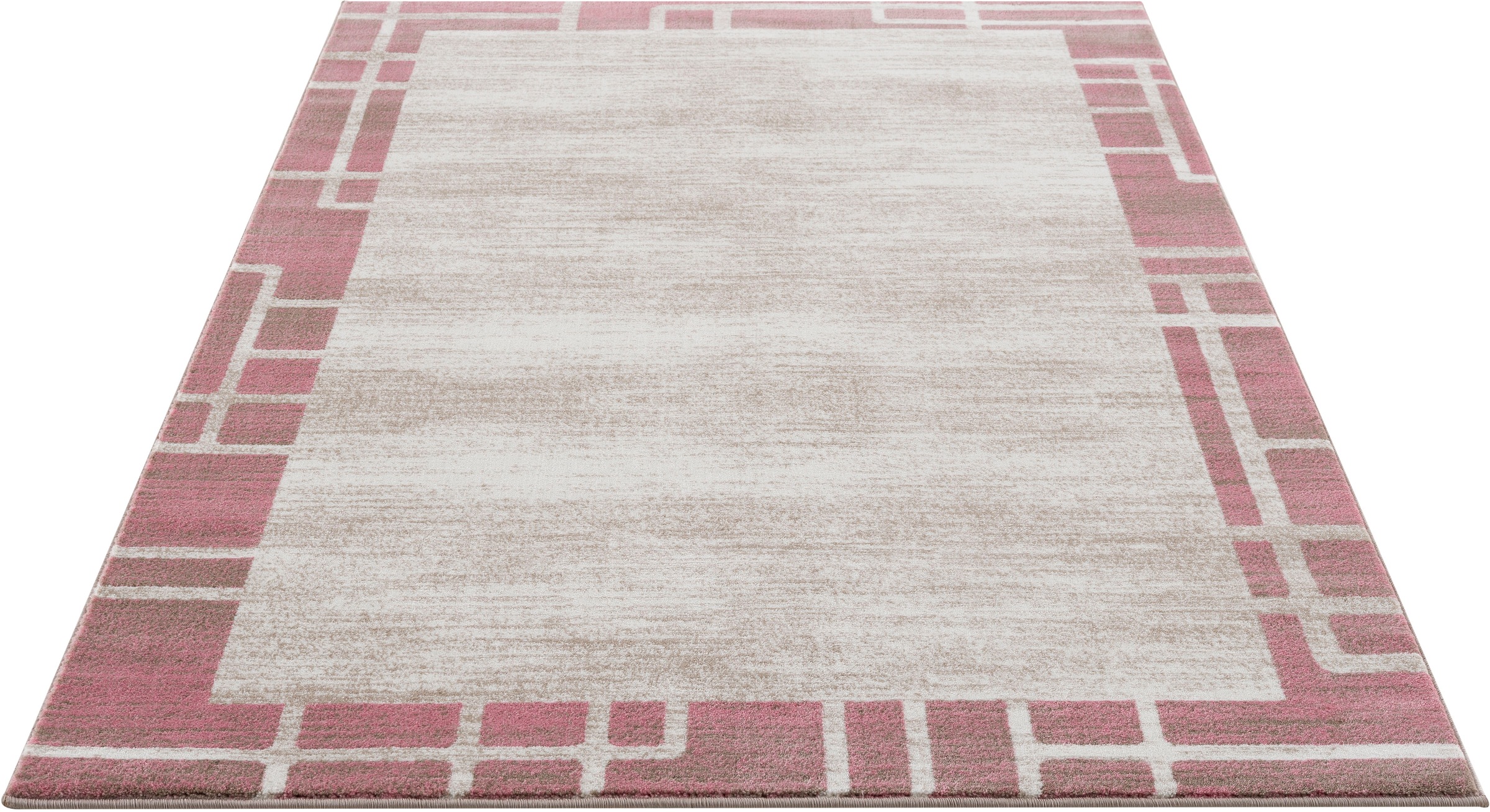 Image of my home Teppich »Mauritz«, rechteckig, 24 mm Höhe, mit Bordüre, geometrisches/grafisches Design, ideale Teppiche für Wohnzimmer, Schlafzimmer, Esszimmer bei Ackermann Versand Schweiz