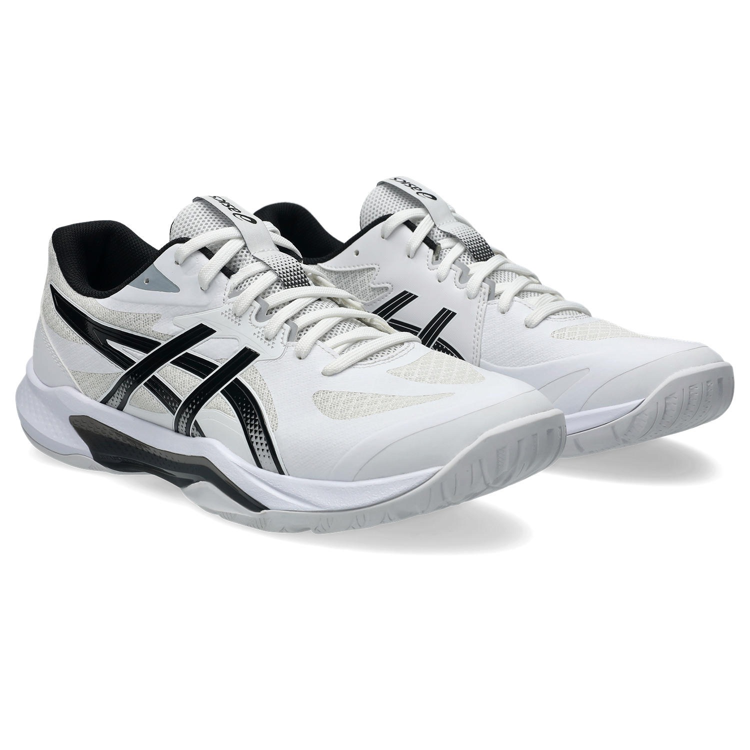 Asics, Herren, Hallenschuh »GEL-TACTIC 13« besonders geeignet für Handball und Volleyball, weiß, schwarz, 46, Bequemer Hallenschuh von Asics