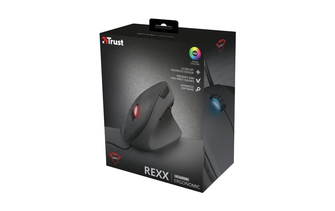 Trust Souris de jeu »GXT 144 Rexx Vertical«