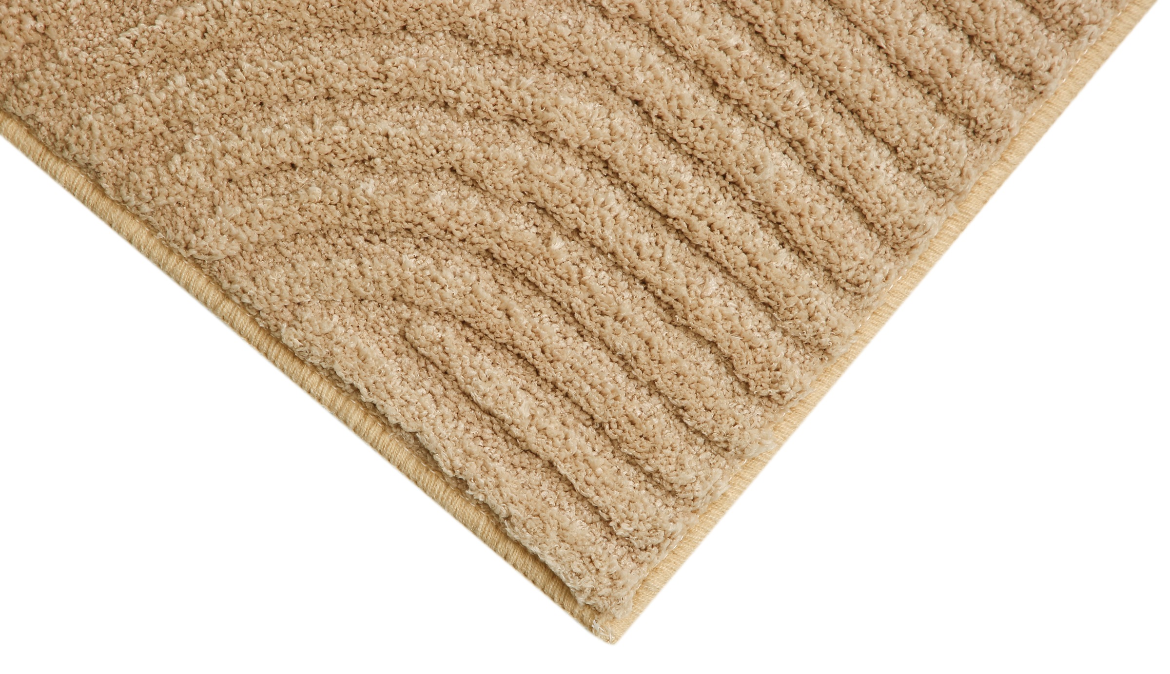 my home Badematte »Ognon, Scandi, Boho, modernes Muster«, rutschhemmend beschichtet, fussbodenheizungsgeeignet-schnell trocknend-strapazierfähig, Badteppich, Uni Farben, Hoch-Tief-Effekt