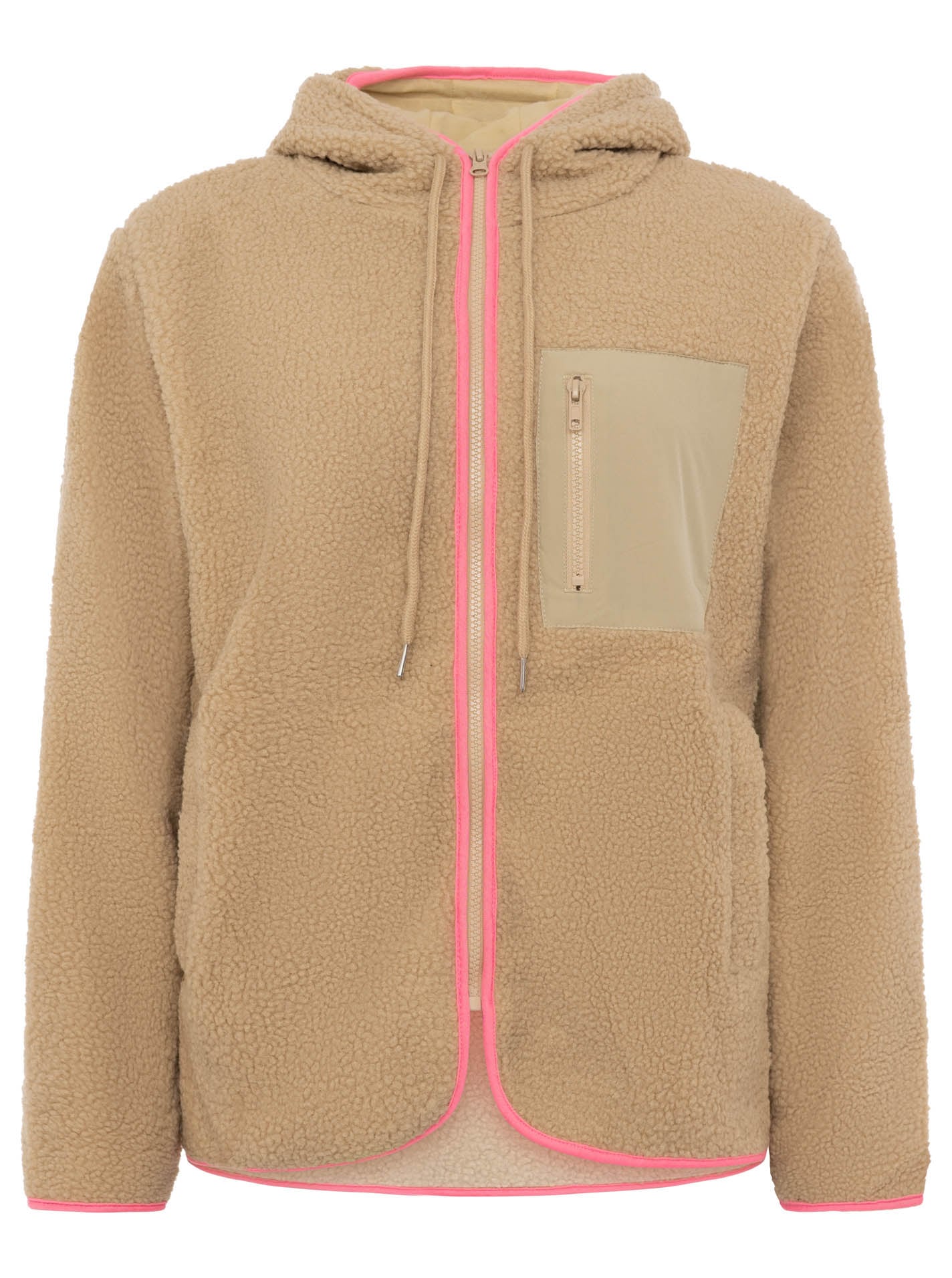 Zwillingsherz Sweat à capuche »"Classic"« kuschelig weich, mit Taschen, Kapuze, Kontrastdetails