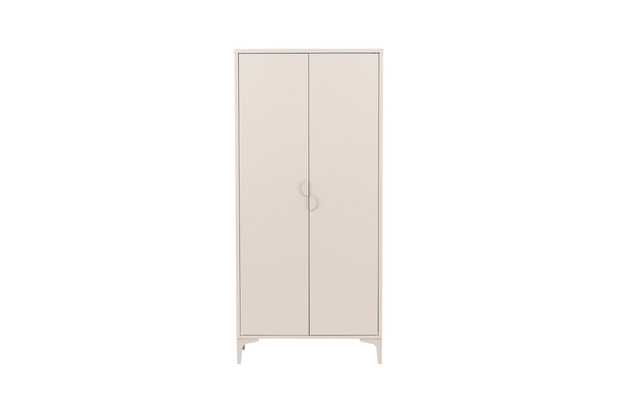 Venture Home Armoire vestiaire »Piring, Stauraumschrank aus Stahl, 2 Türen, Höhe 183 cm« Armoire à vêtements, revêtement en poudre, tringle, étagères, moderne