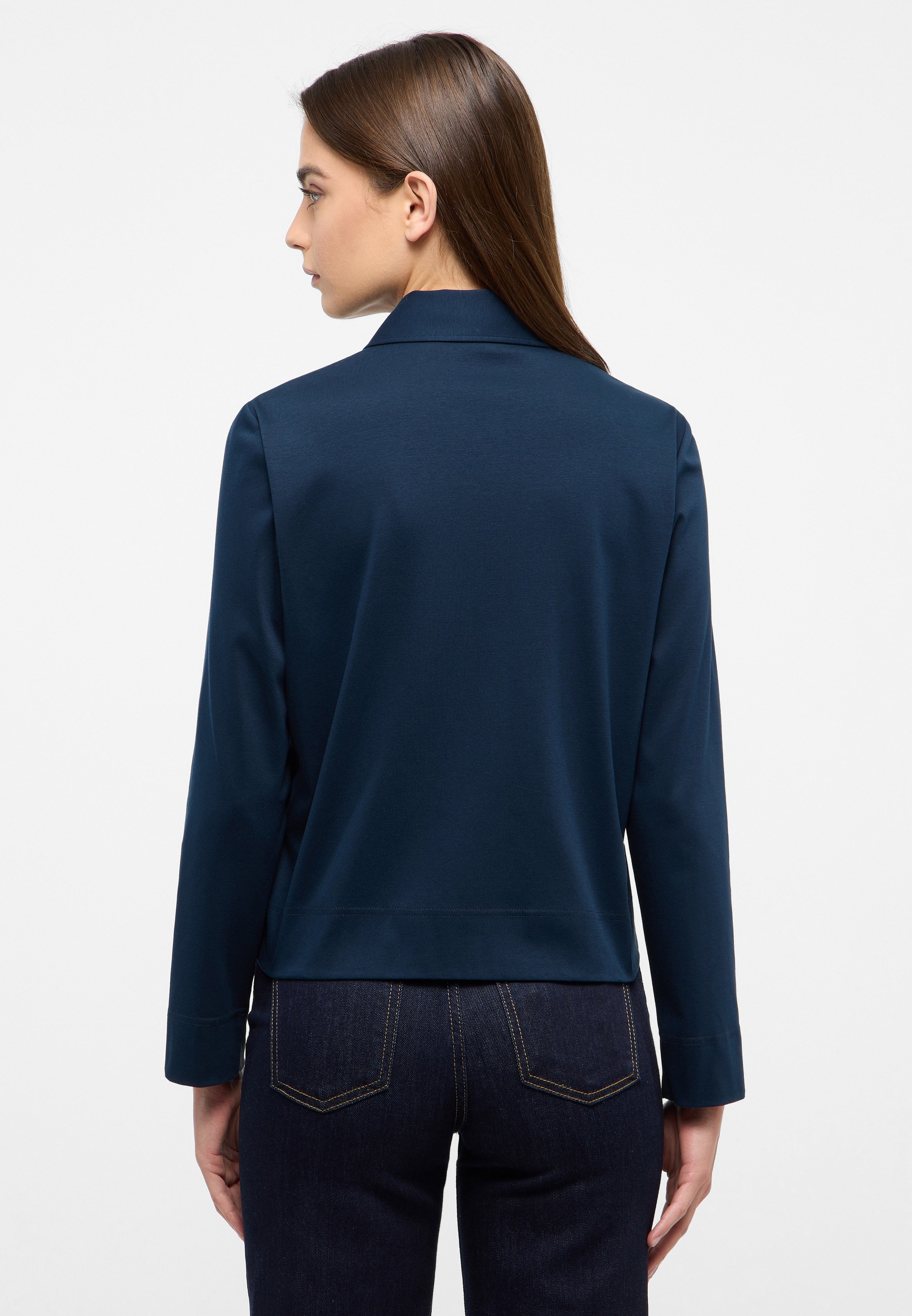 Eterna Hemdbluse »LOOSE FIT« EASY IRON (bügelleicht)