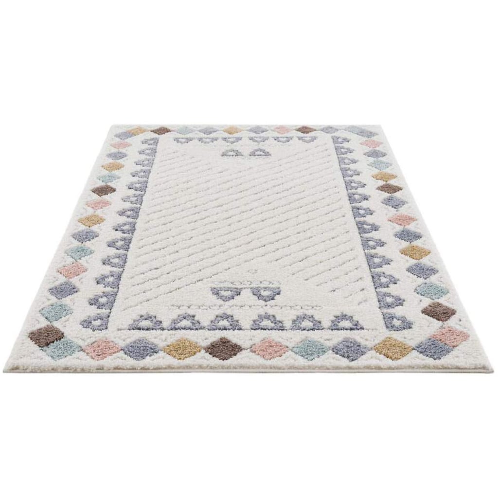 Carpet City Hochflor-Teppich »Focus 3034«, rechteckig