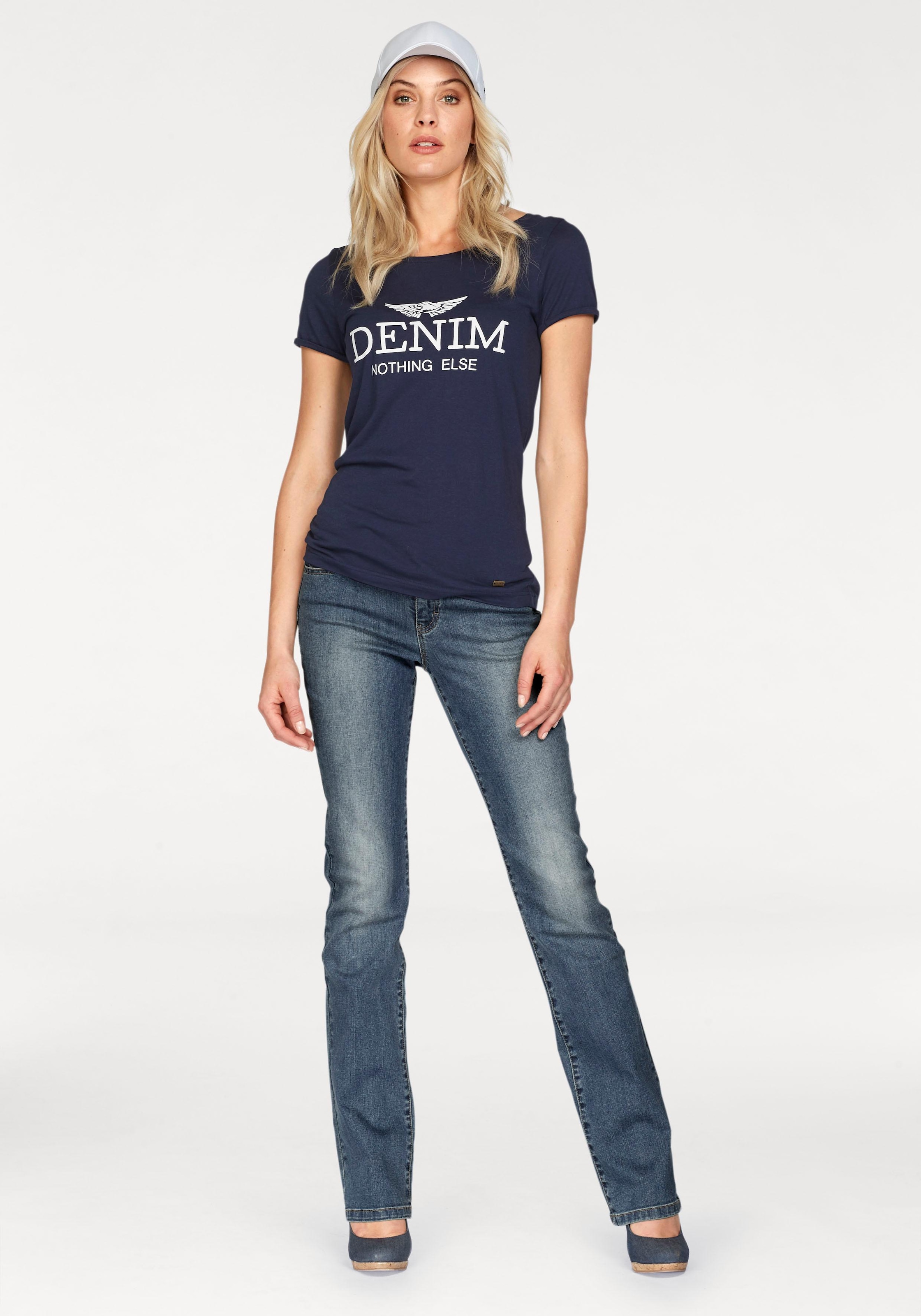 Arizona Gerade Jeans »Curve-Collection«, Shaping