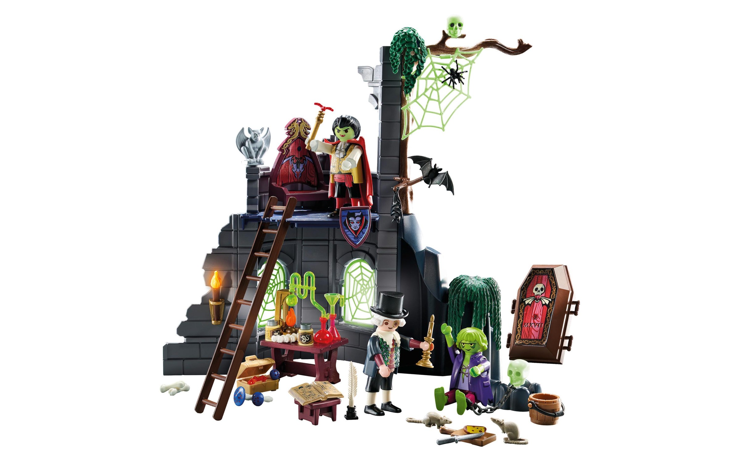 Playmobil® Spielbausteine »Gespenstische Ruine 71651«, (88 St.)