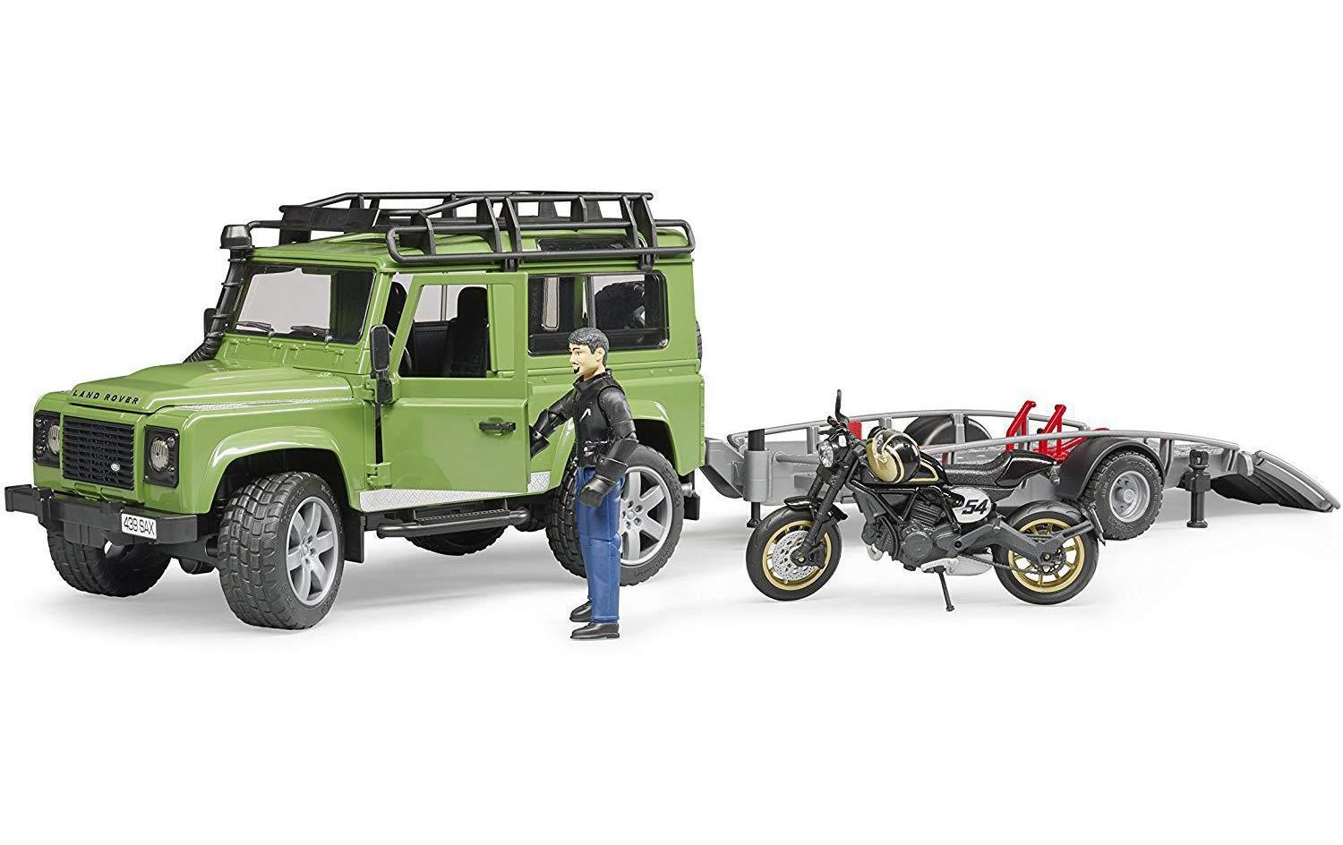 Bruder® Spielzeug-Motorrad »Fahrzeug Land Rover«