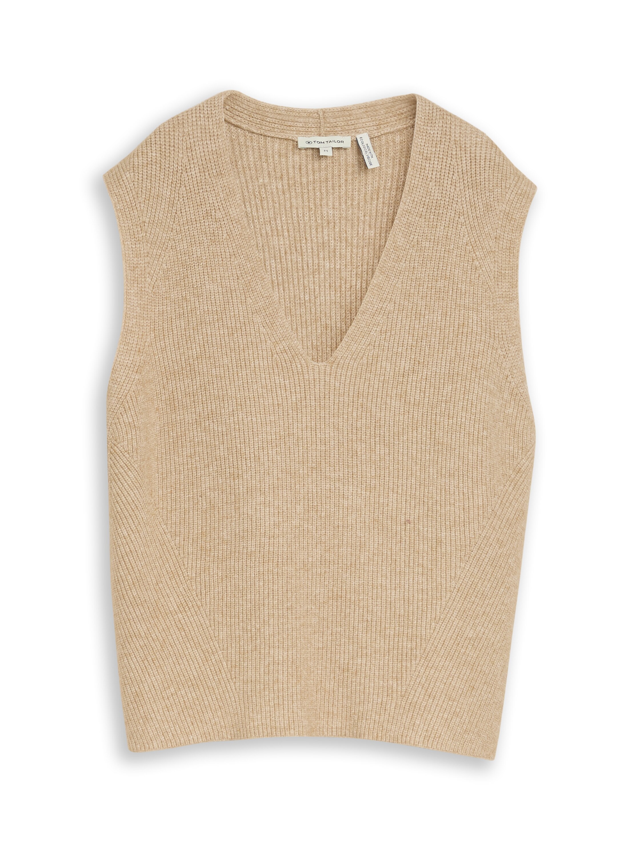 TOM TAILOR Pullunder »Regular« mit V-Ausschnitt