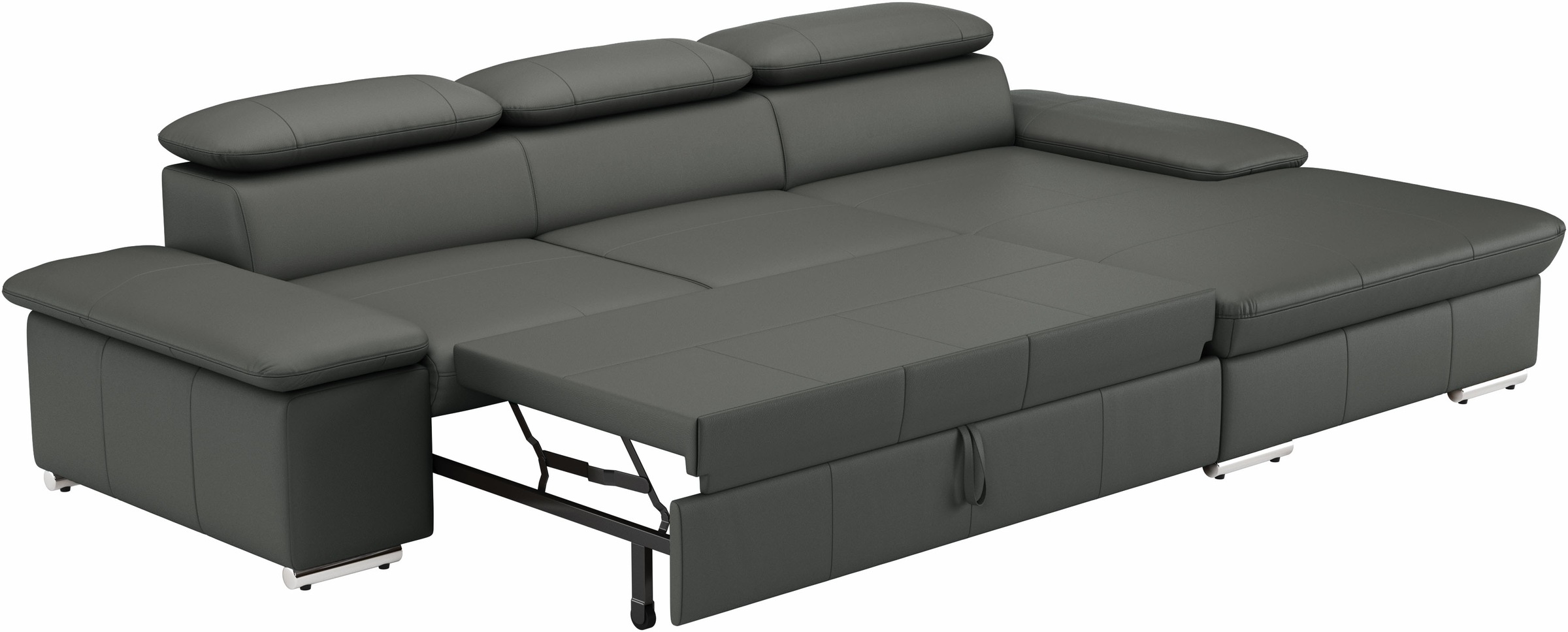 sit&more Ecksofa »Valantine L-Form«, inkl. Kopf- und Armteilverstellung, wahlweise mit Bettfunktion