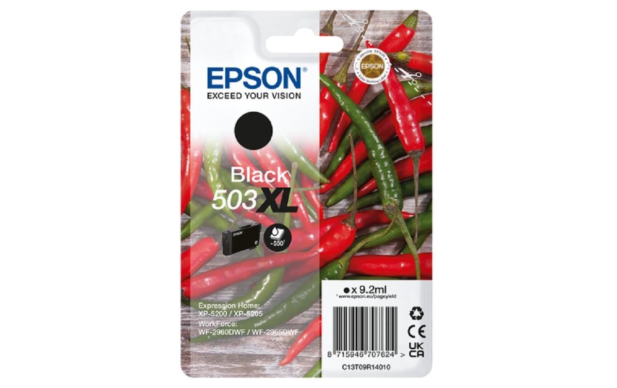 Image of Epson Tintenpatrone "Nr. 503XL / C13T09R14010 Black"