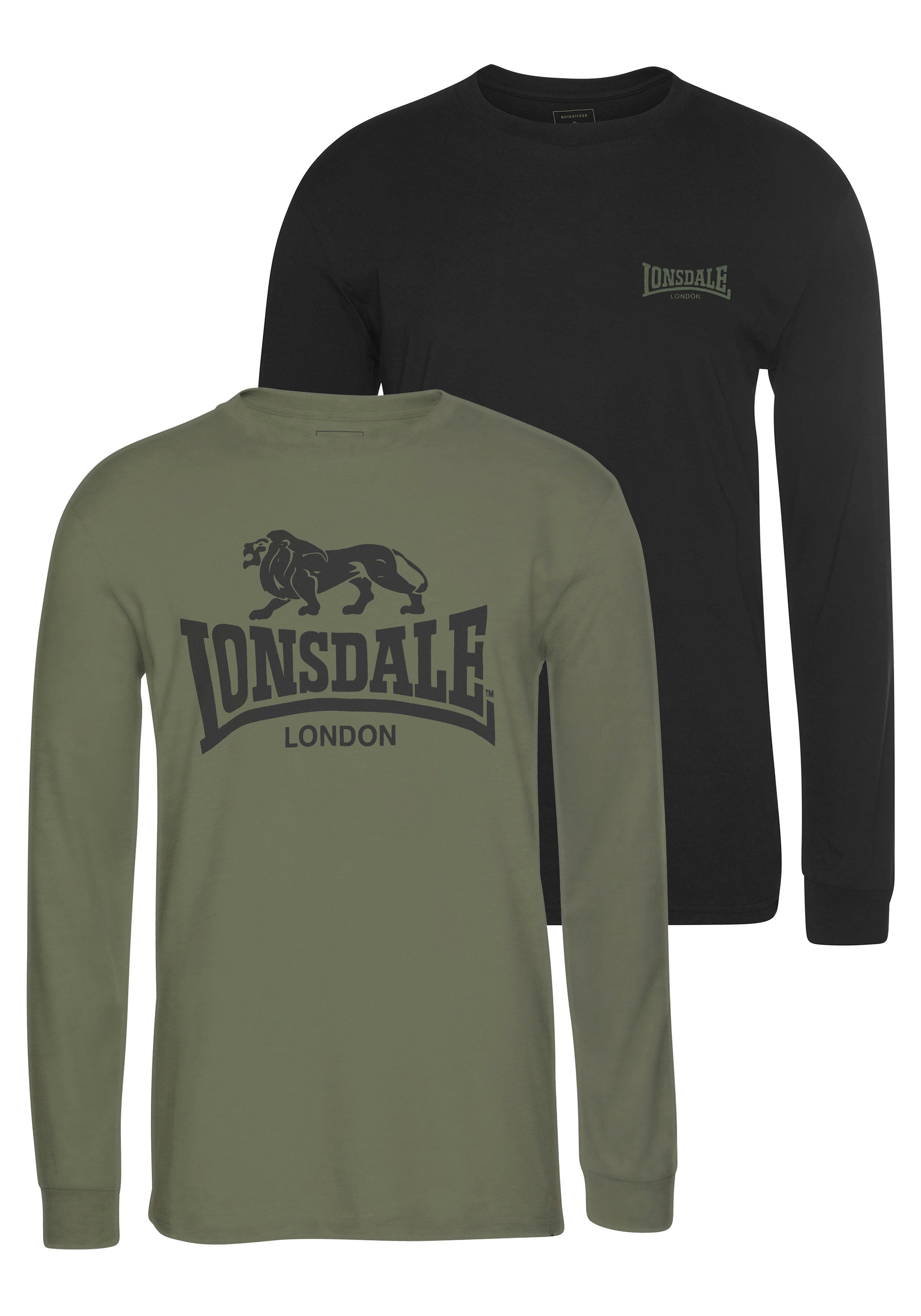 Image of Lonsdale Langarmshirt »AYRSHIRE«, (2 tlg.) bei Ackermann Versand Schweiz