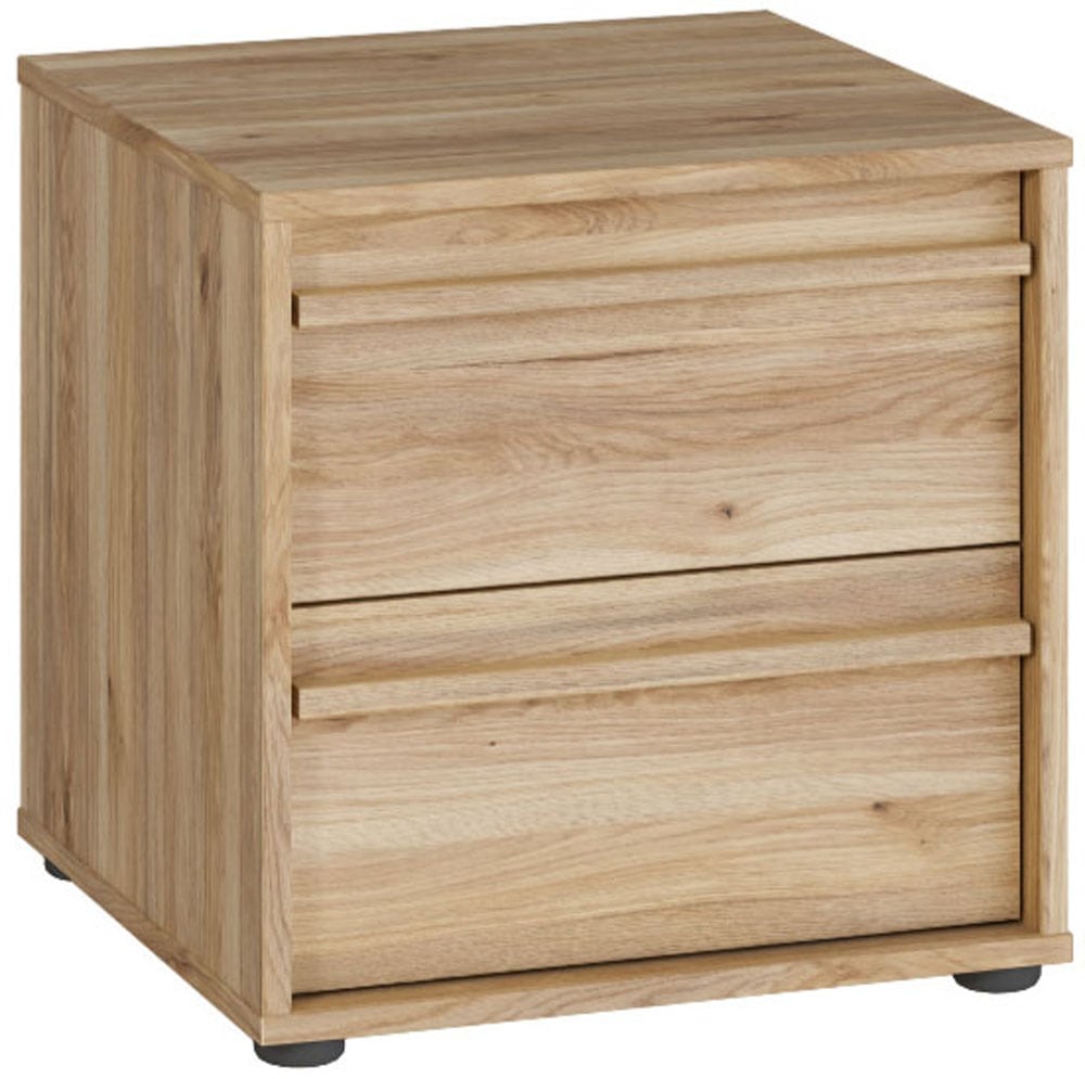 Image of FORTE Nachtkommode "Viel Stauraum, 2 Schubkästen" B/H/T 43,4/43,3/41,7 cm; Schubkästen mit Vollauszug