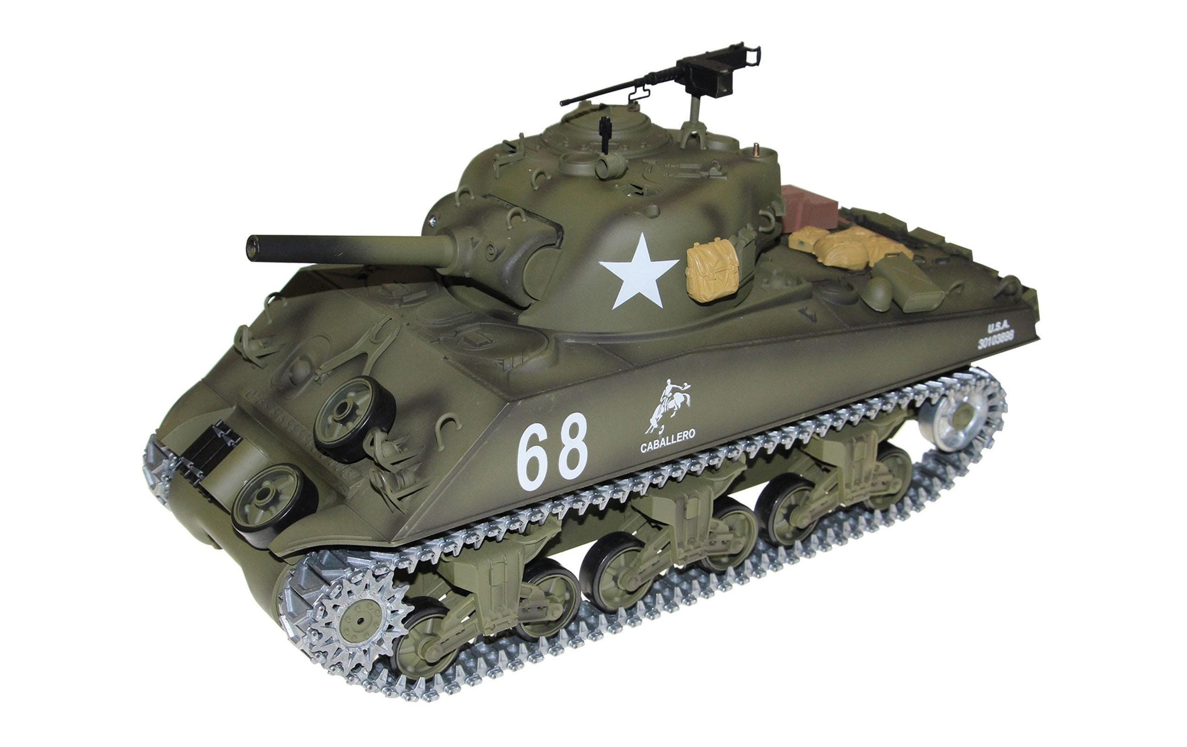 Amewi RC-Panzer »Sherman U.S. M4A3 105«