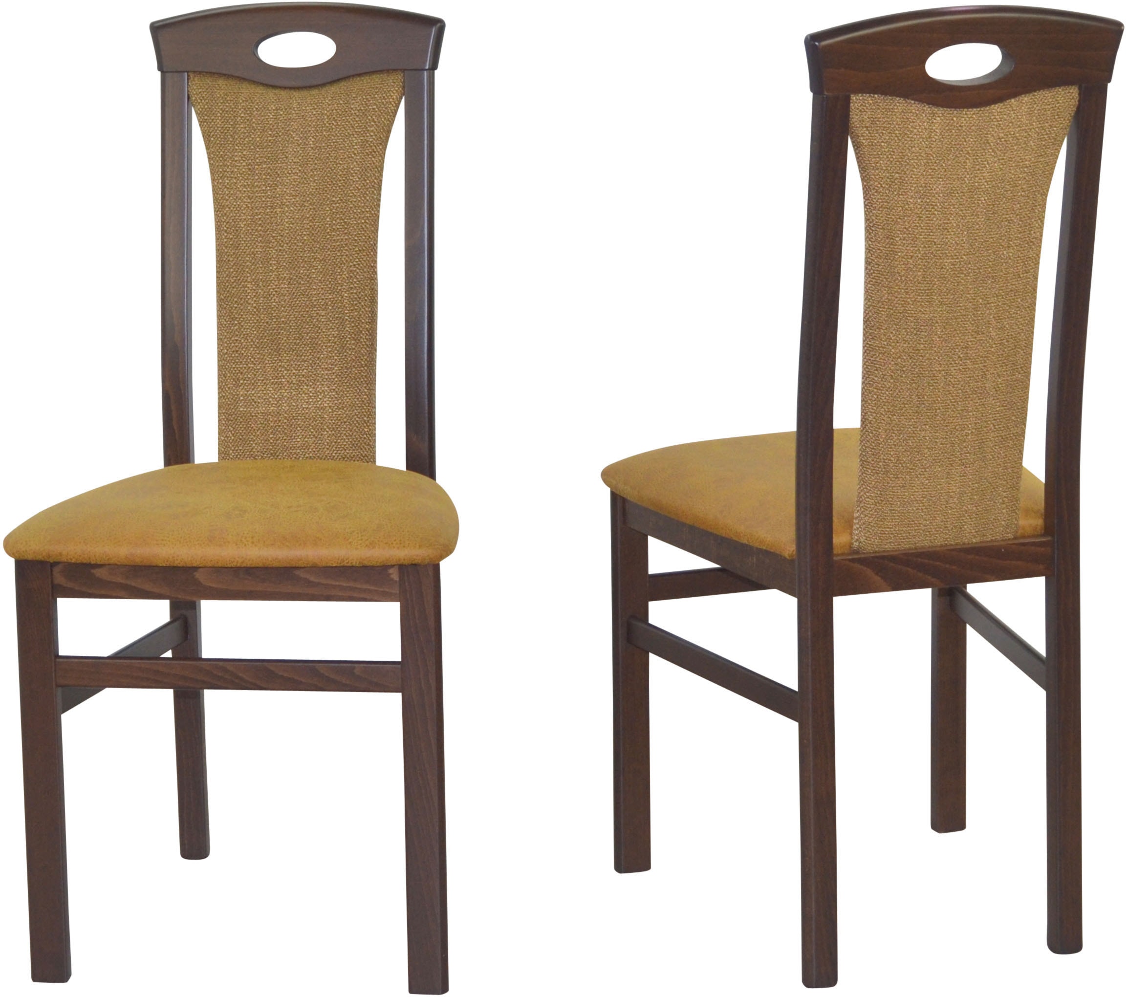 HOFMANN LIVING AND MORE Essgruppe »5tlg. Tischgruppe« Spar-Set, 5tlg. Tischgruppe, 5 Stk. tlg. Stühle montiert