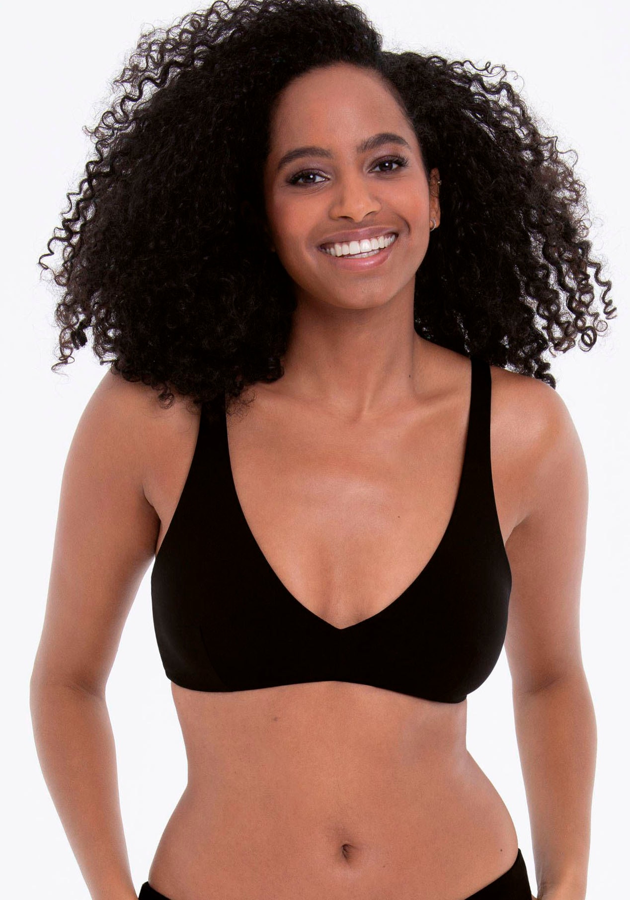 Image of Rosa Faia Triangel-Bikini-Top "Pure" verstellbare Träger, ohne Bügel, Brustfutter, basic, Mix & Match