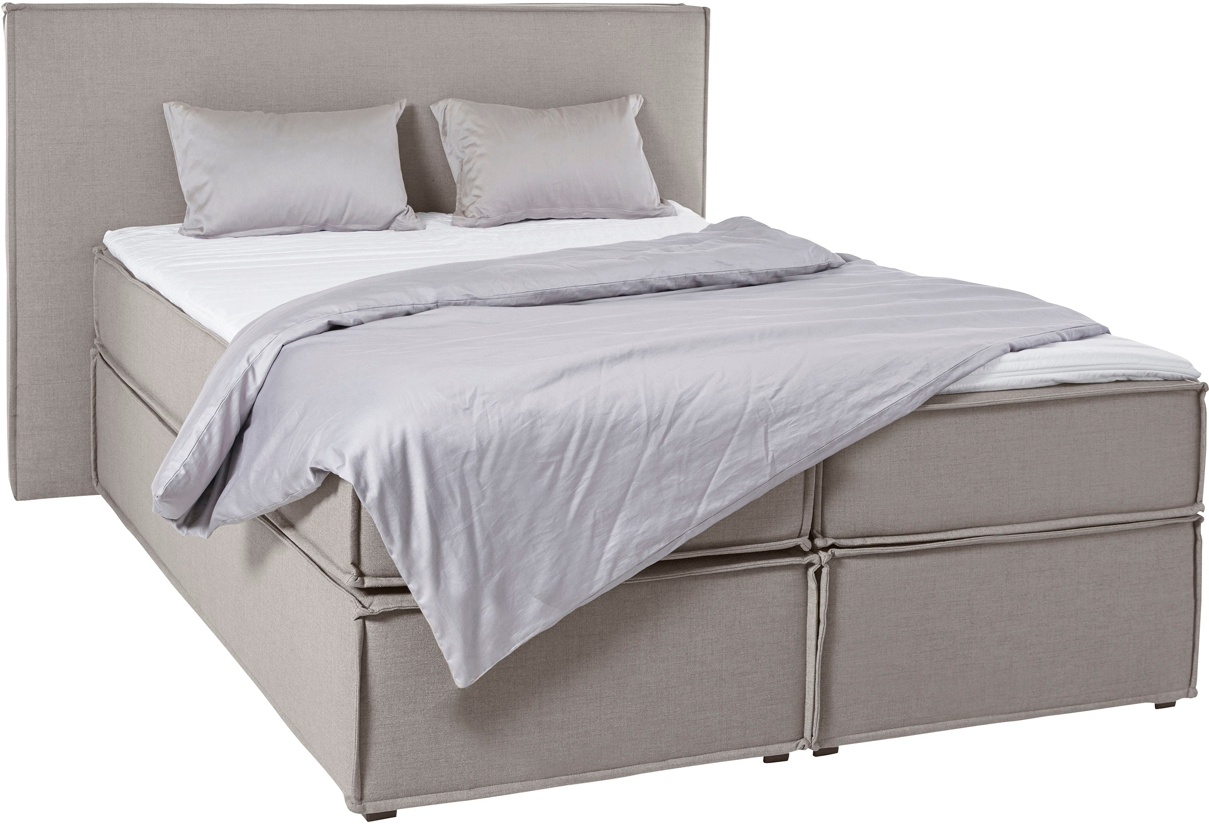 LeGer Home by Lena Gercke Boxspringbett »Yuma«, incl. Topper, in 4 Breiten, 3 Matratzenarten und je 2 Härtegraden