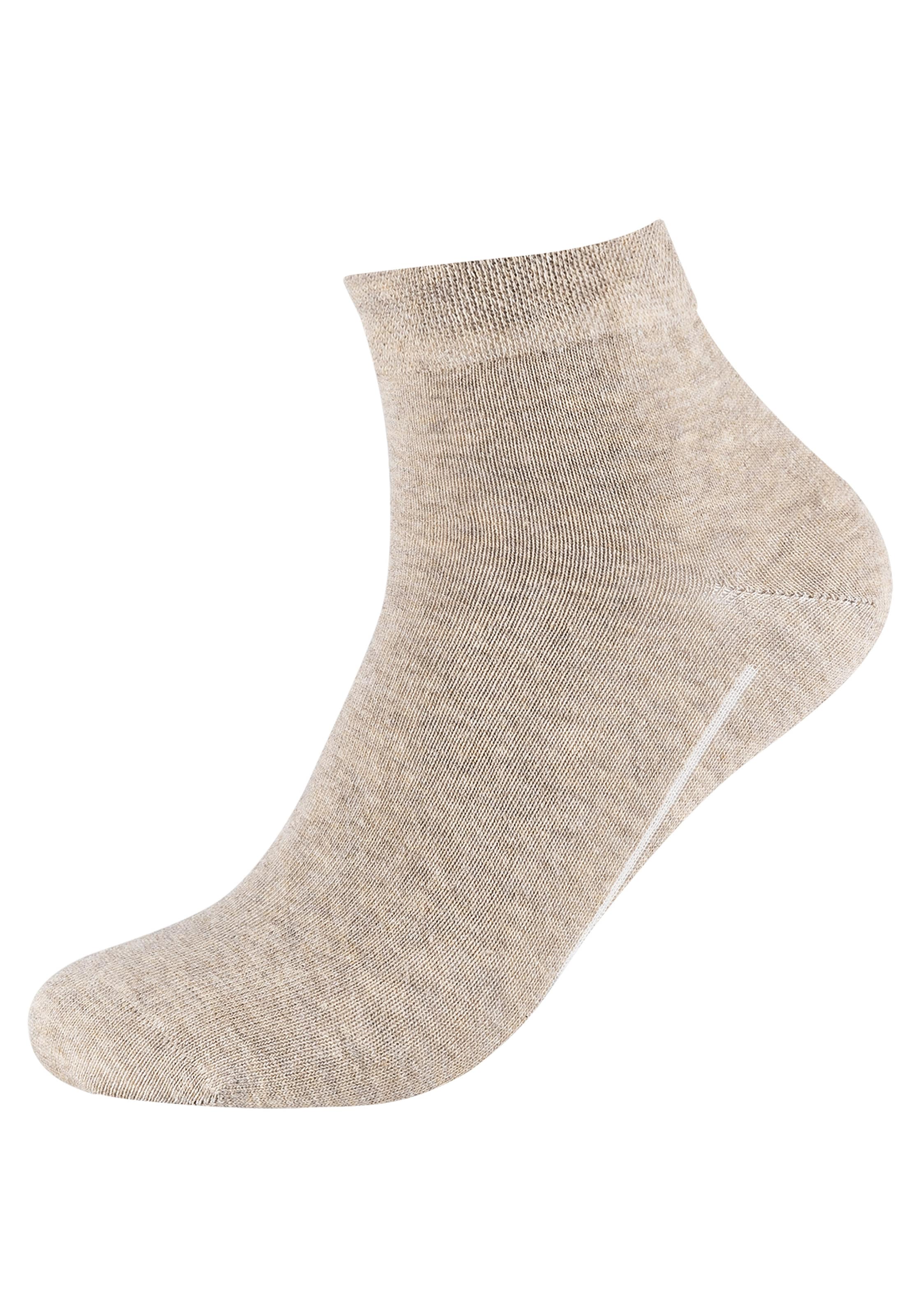 Camano Chaussettes courtes »ca-soft« 4 cuis tlg. mit weichen Komfortbündchen