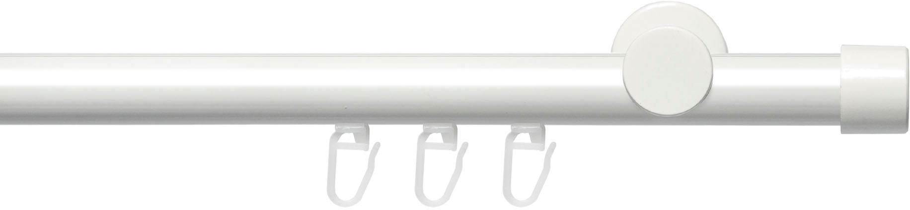 Image of Liedeco Gardinenstange "Innenlaufgarnitur 20 mm Power Endkappe" Ø 20 mm 1 läufig-läufig Fixmass Gardinenstange Komplett