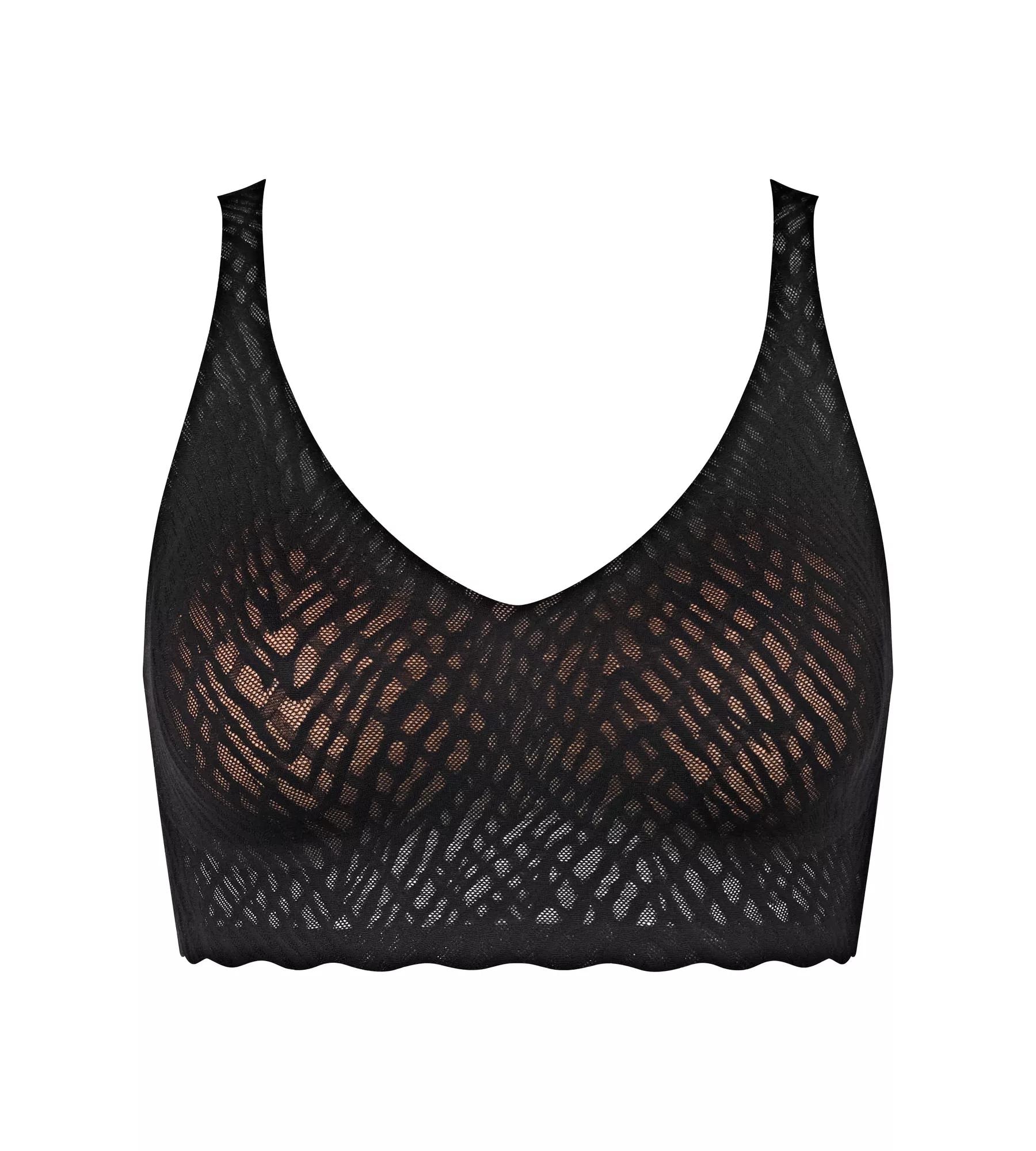sloggi Brassière »ZERO Feel Bliss« herausnehmbare, atmungsaktive Pads, Stretch-Spitze, mittlerer Halt