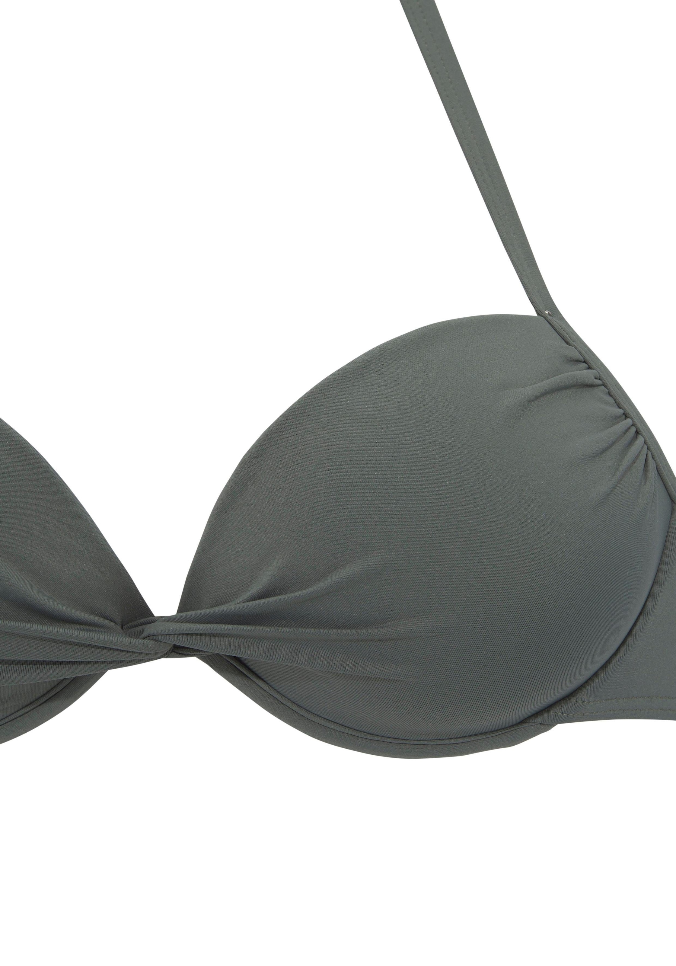 LASCANA Push-Up-Bikini-Top »Italy«, mit Raffung