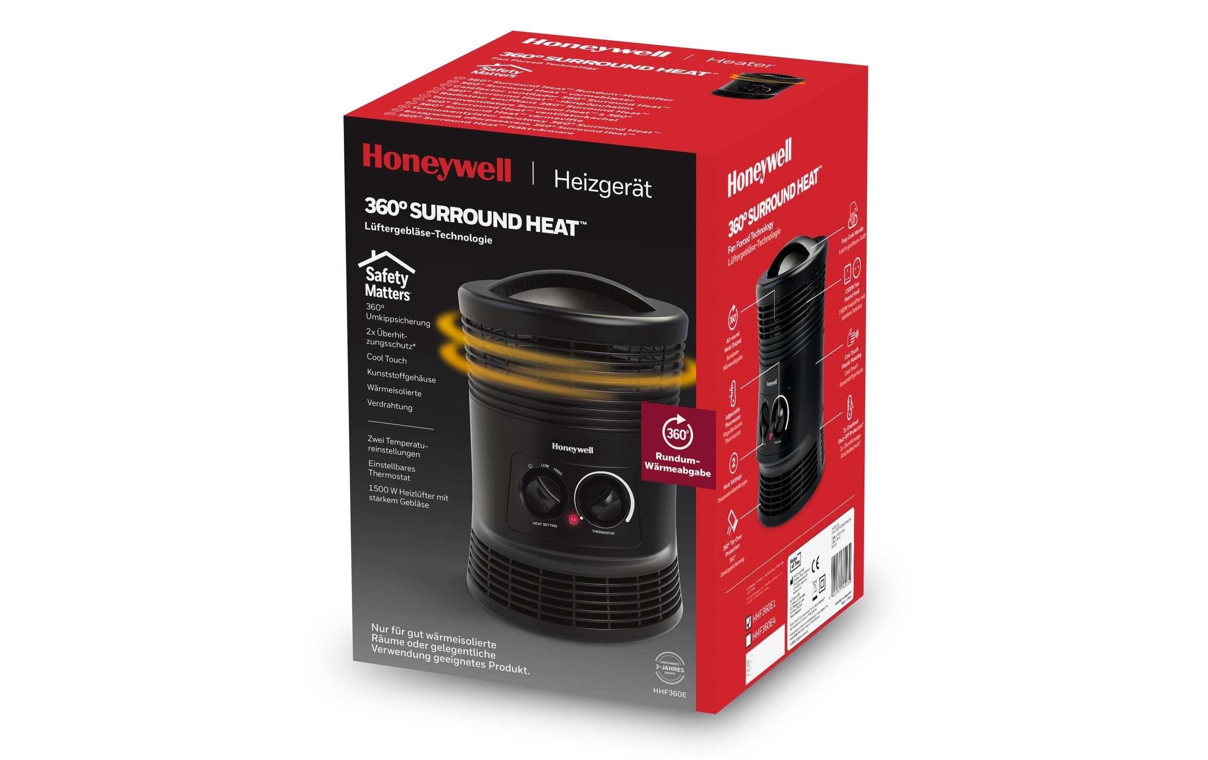 Honeywell Heizlüfter »360° Surround«
