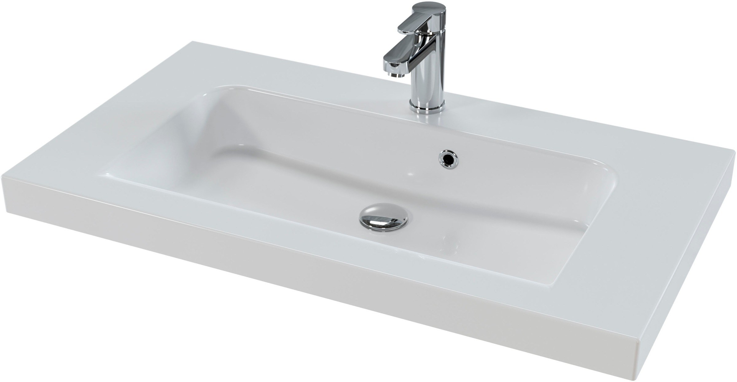 Saphir Waschtisch "Serie Balto Mineralmarmor-Waschtisch mit Unterschrank, 92 cm breit" 2 Stk. tlg. Waschplatz mit 2 Schubladen, Badschrank in verschiedenen Ausführungen