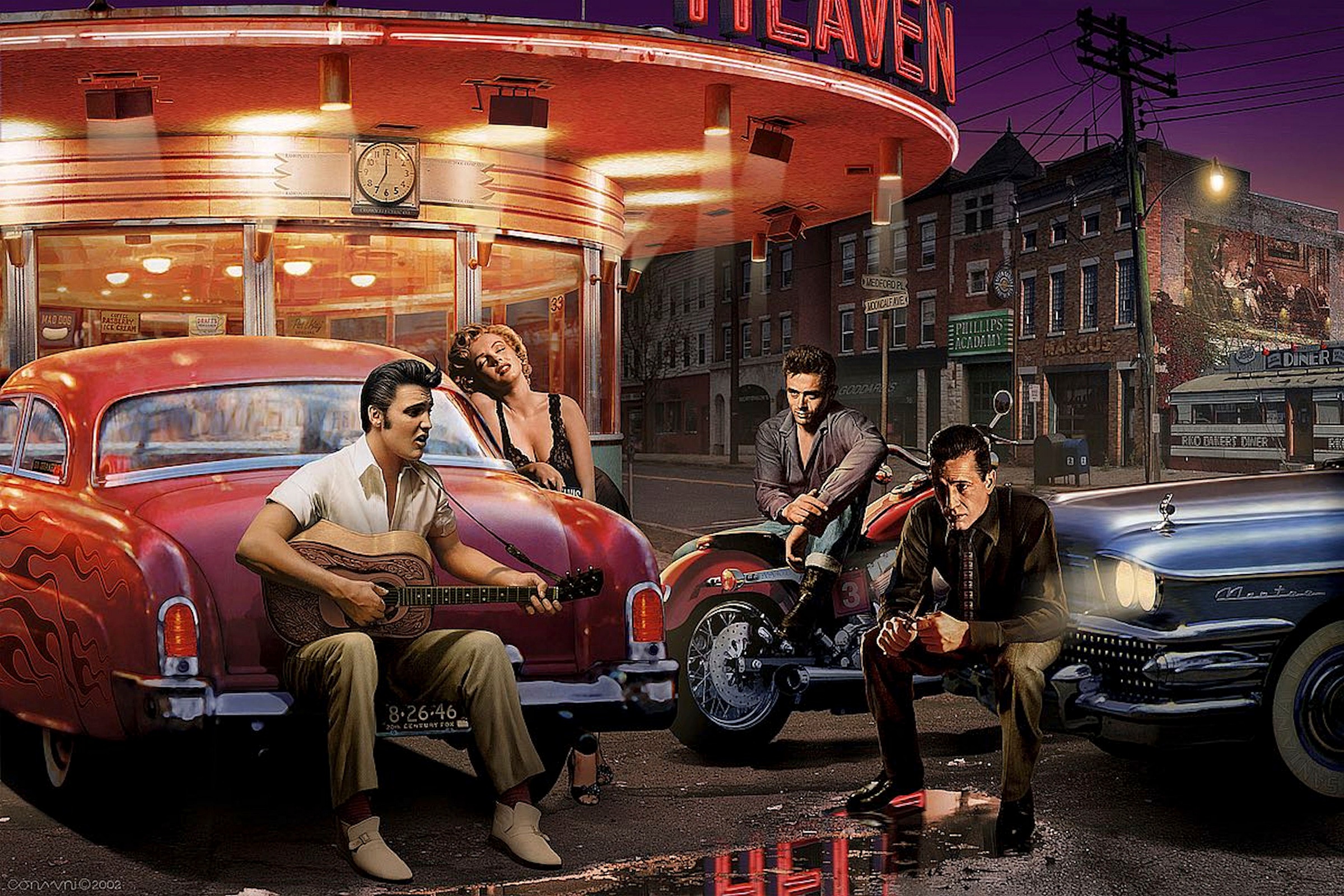 Image of my home Leinwandbild »C.CONSANI / Legendary Crossroads«, (1 St.) bei Ackermann Versand Schweiz