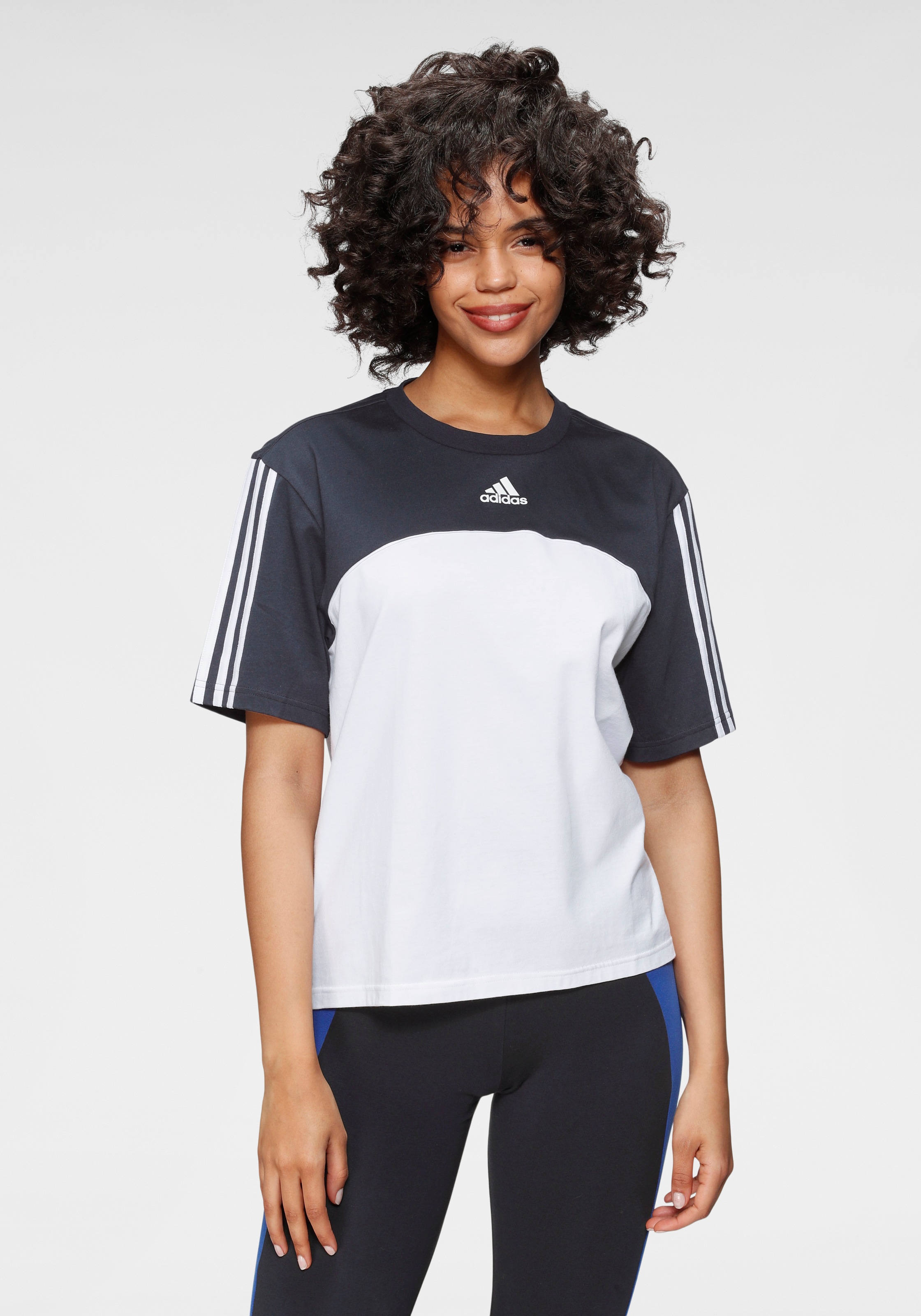 Image of adidas Performance T-Shirt »COLORBLOCK T SPORT ESSENTIALS T-SHIRT« bei Ackermann Versand Schweiz