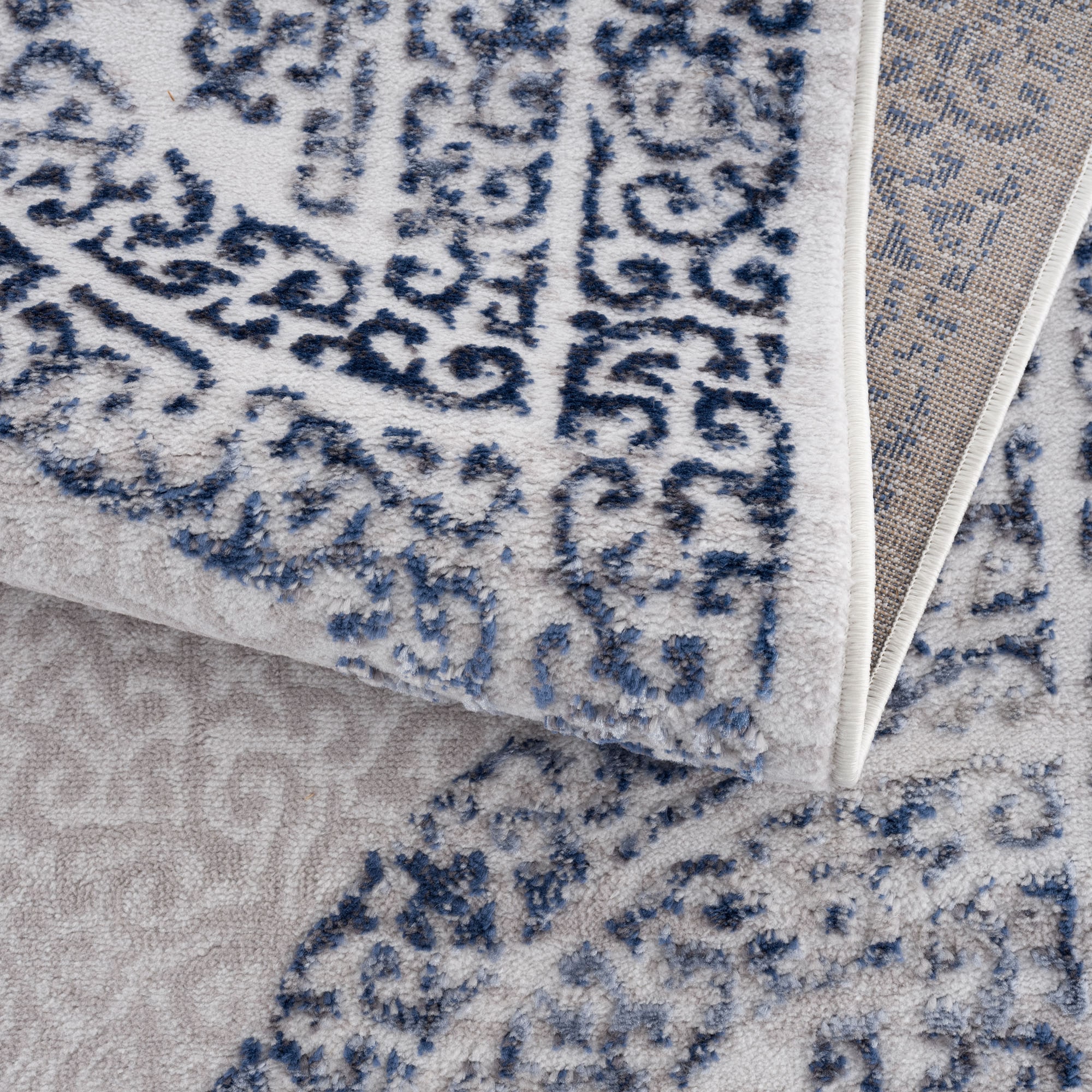 Sanat Teppich »Evra 7001« rechteckig 22 mm Höhe Wohnzimmer, Kurzflor, modern, Läufer